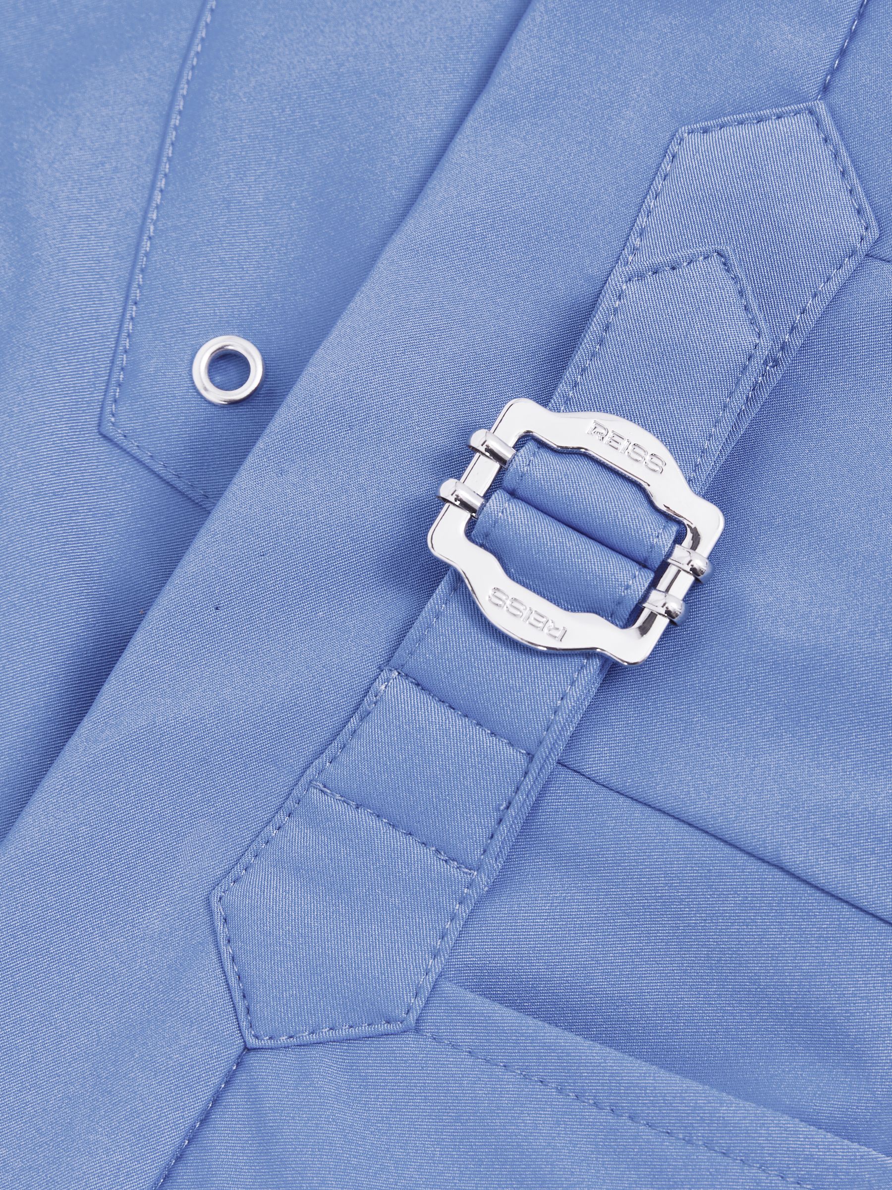 Side-Adjuster Swim Shorts in French Blue - Image 5 of 5
