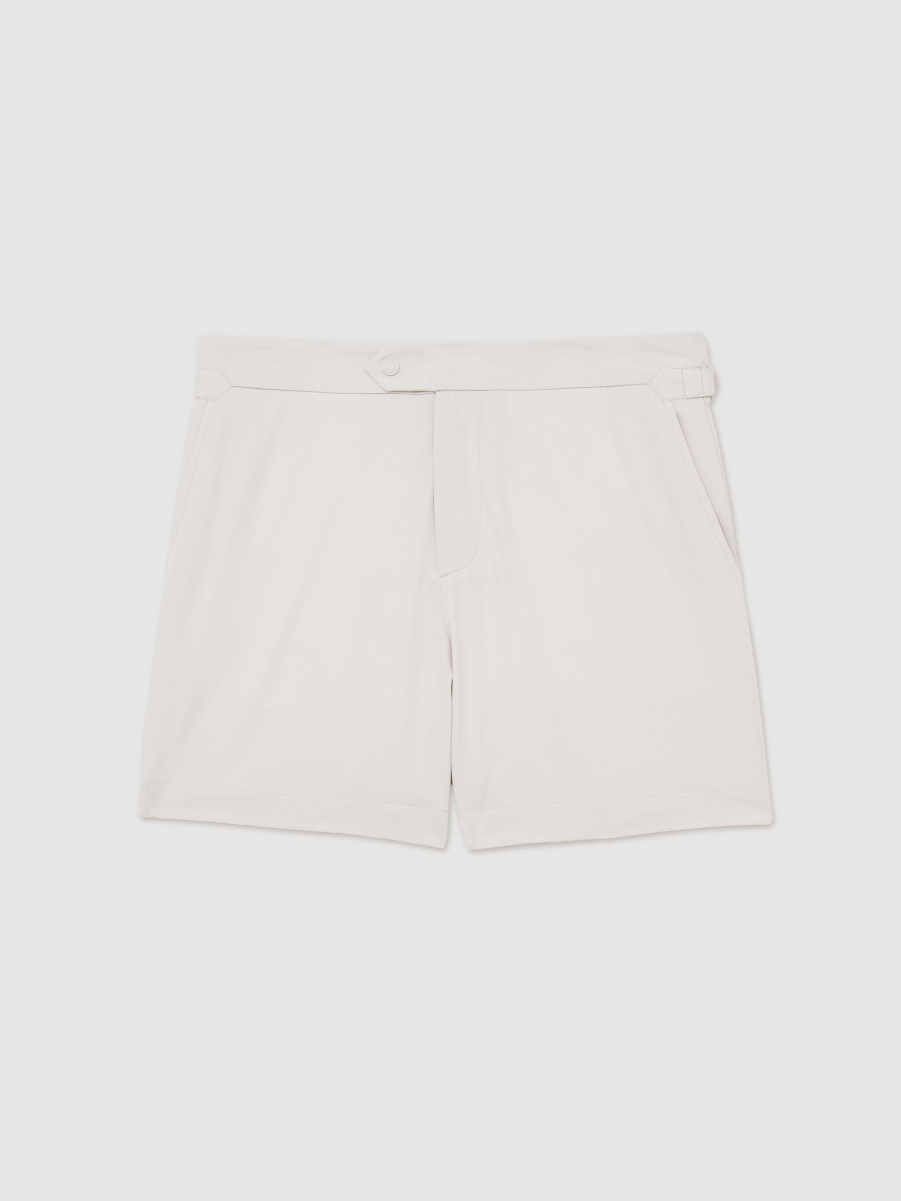 Off White - شورت سباحة قابل للضبط من الجنب Sun من Reiss - صورة 2 من 7 Off White - شورت سباحة قابل للضبط من الجنب Sun من Reiss - صورة 2 من 7