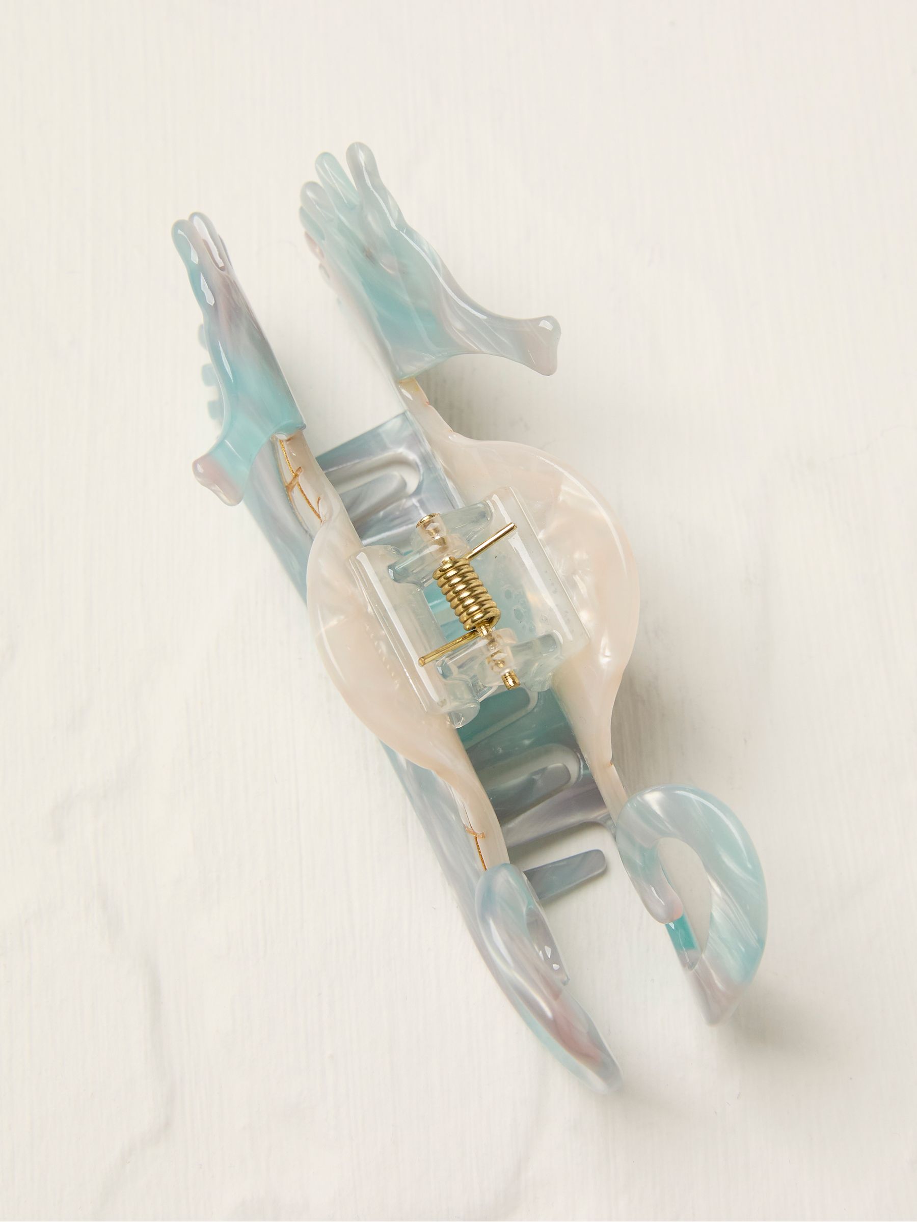 Blue Seahorse Claw Clip - Image 2 of 2
