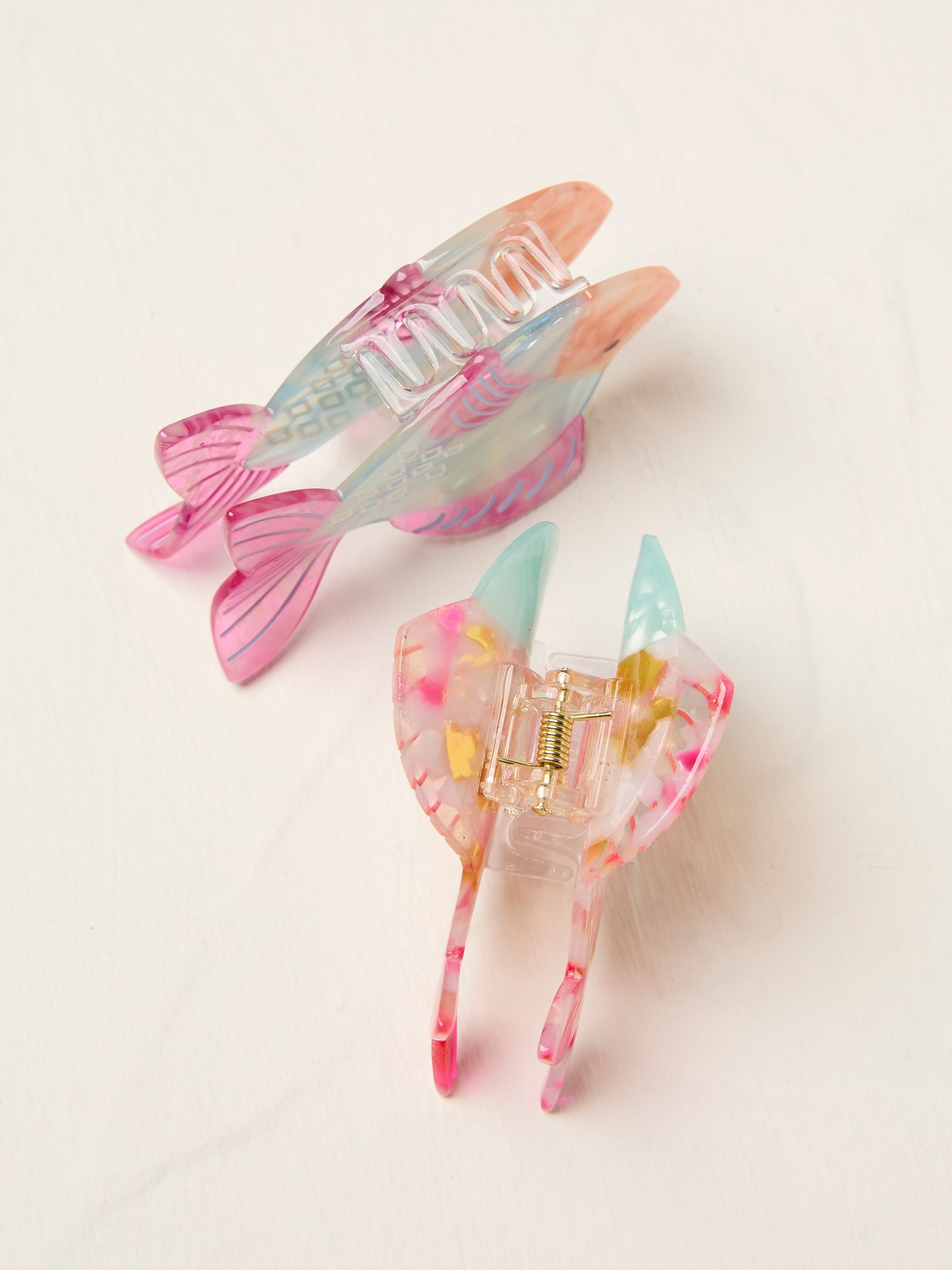 Multi Fish Hair Clips 2 Pack - Image 2 of 2