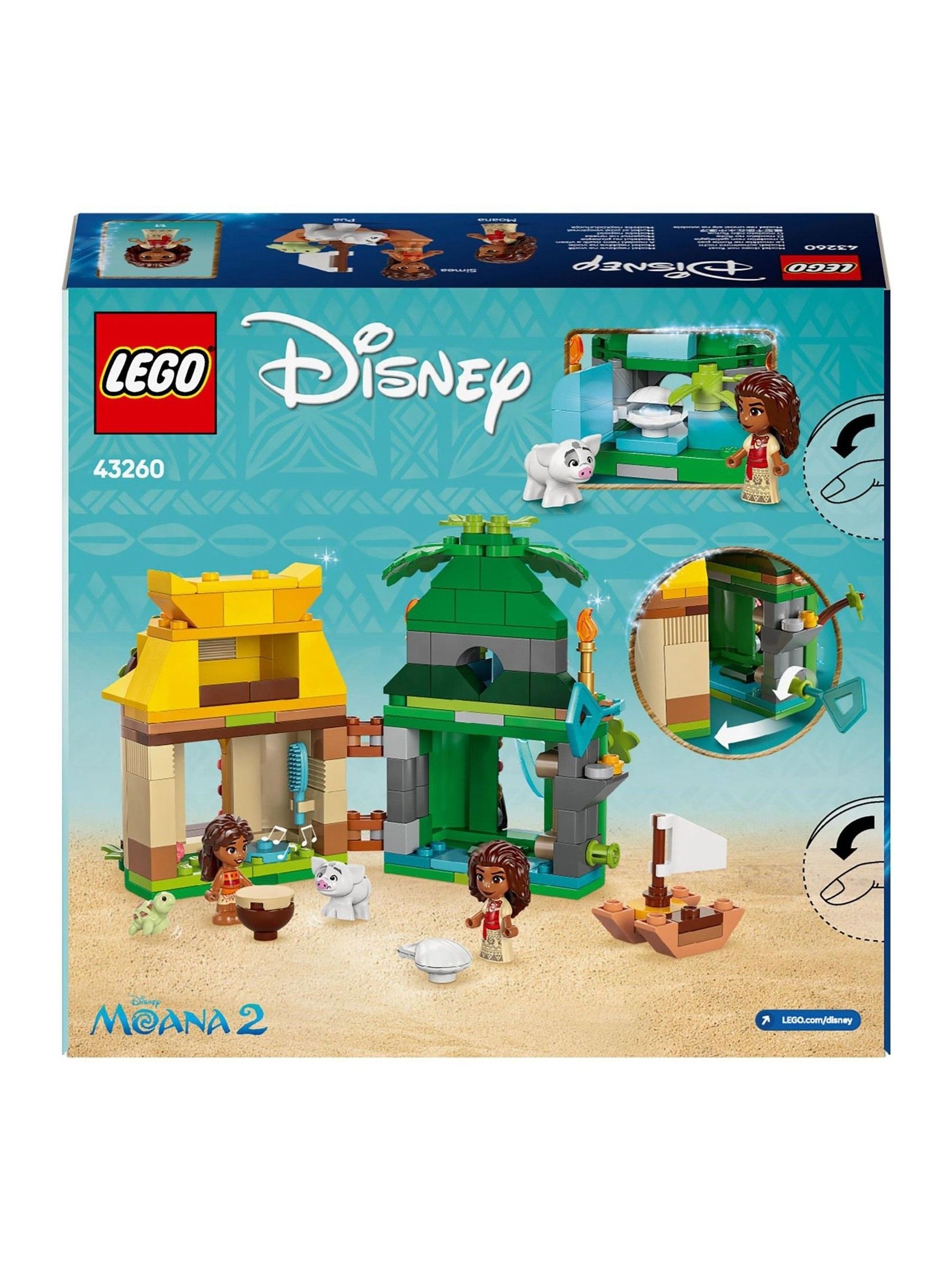 Lego Disney Princess Moanas Island Fun Set 43260 - Image 7 of 8