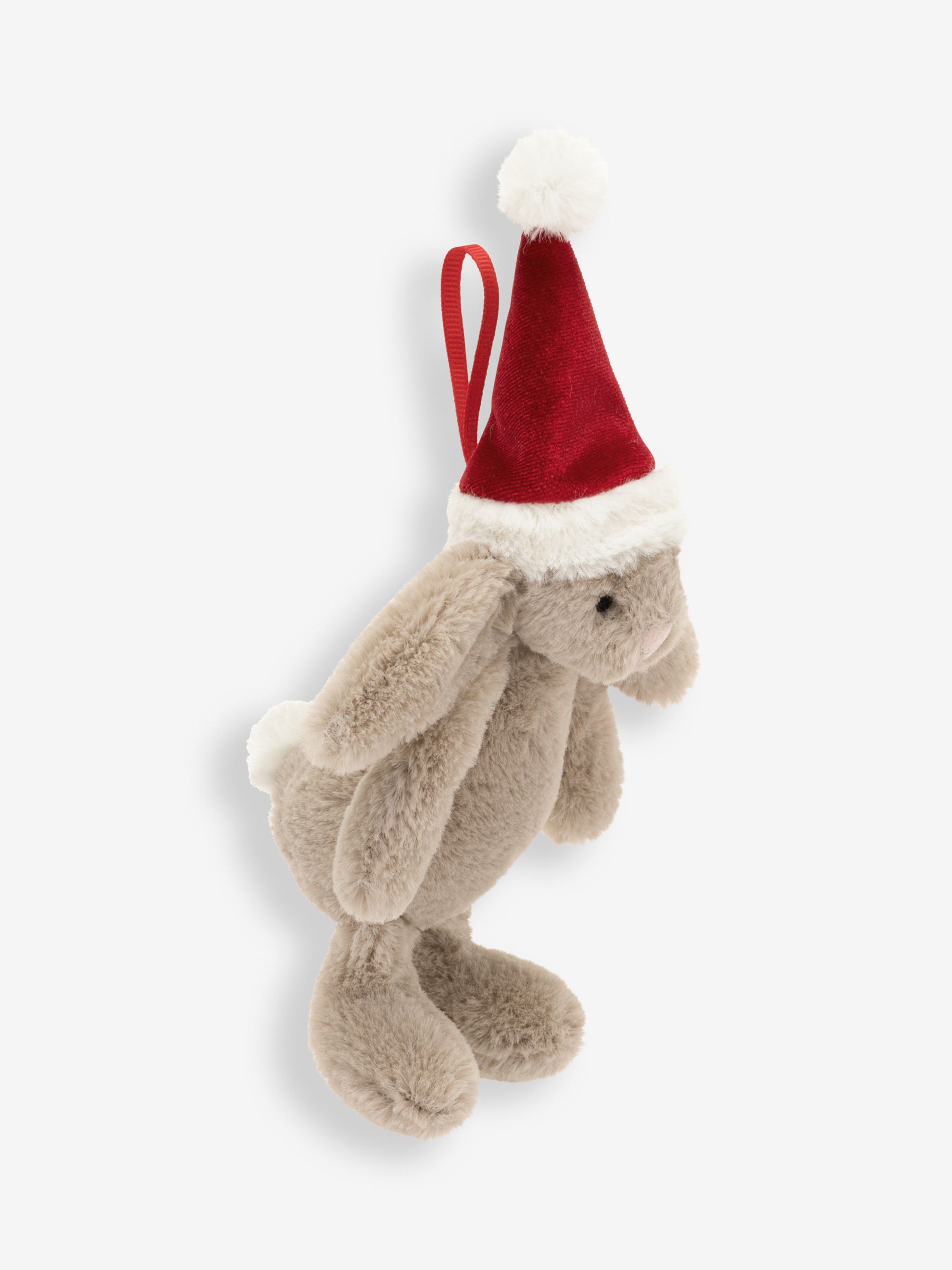 Jellycat Bashful Christmas Bunny Decoration - Image 4 of 6