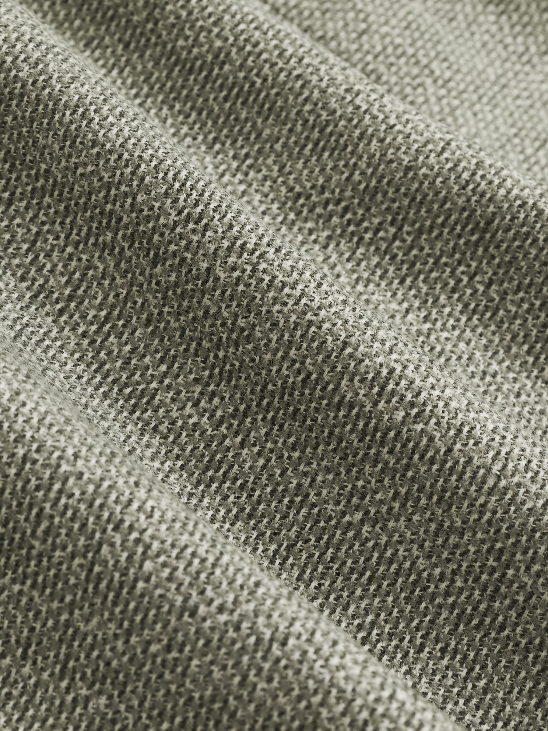 Slim-Fit Single-Breasted Wool-Blend Textured Blazer in Sage Green - Image 7 of 8