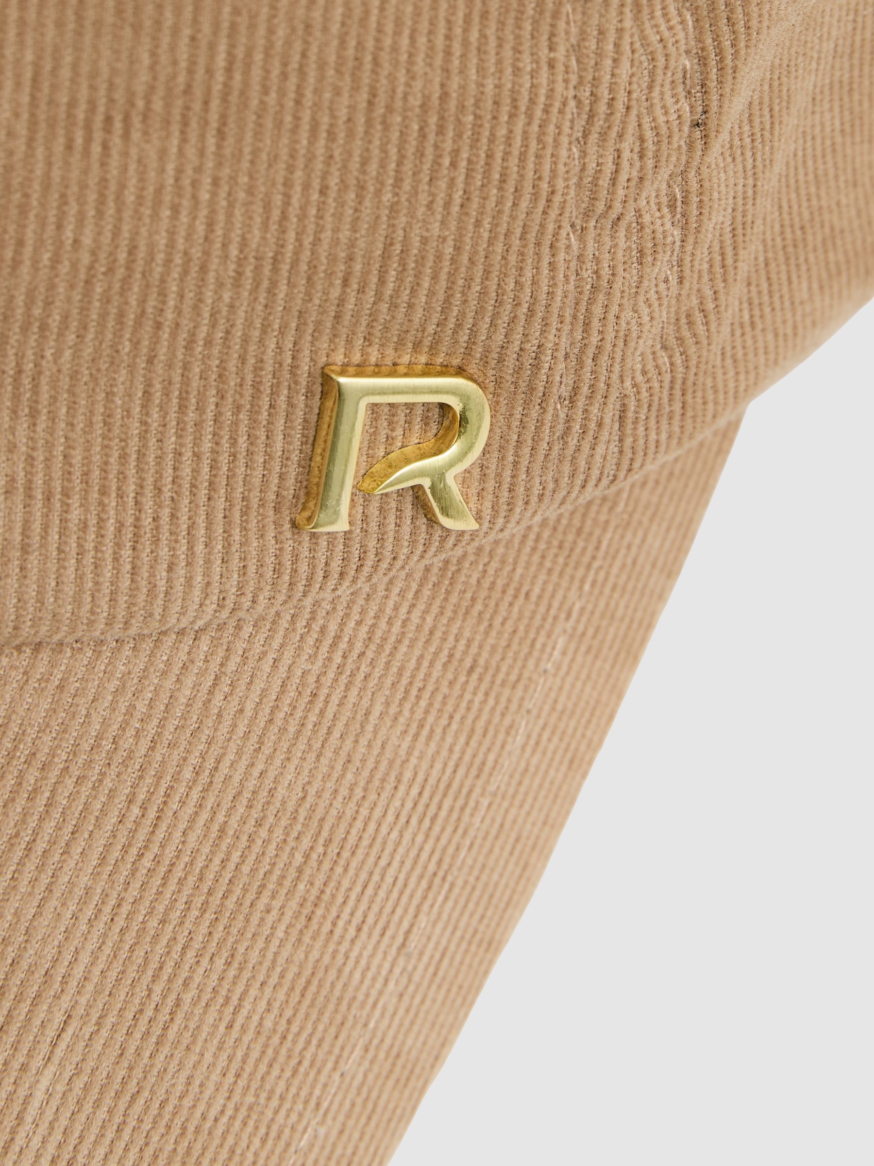 Corduroy Baseball Cap in Brown - Image 4 of 4