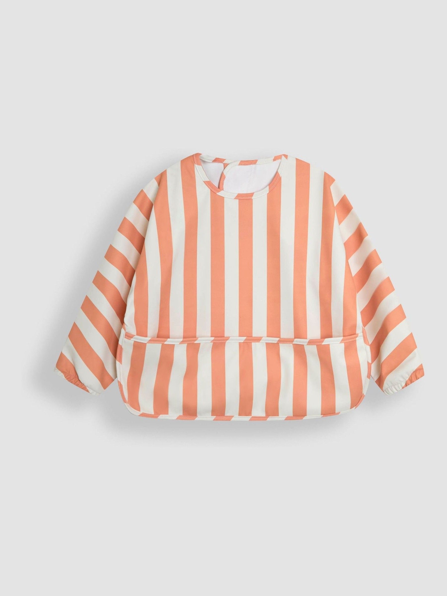 Orange Stripe Sleeved Bib - Image 3 of 5