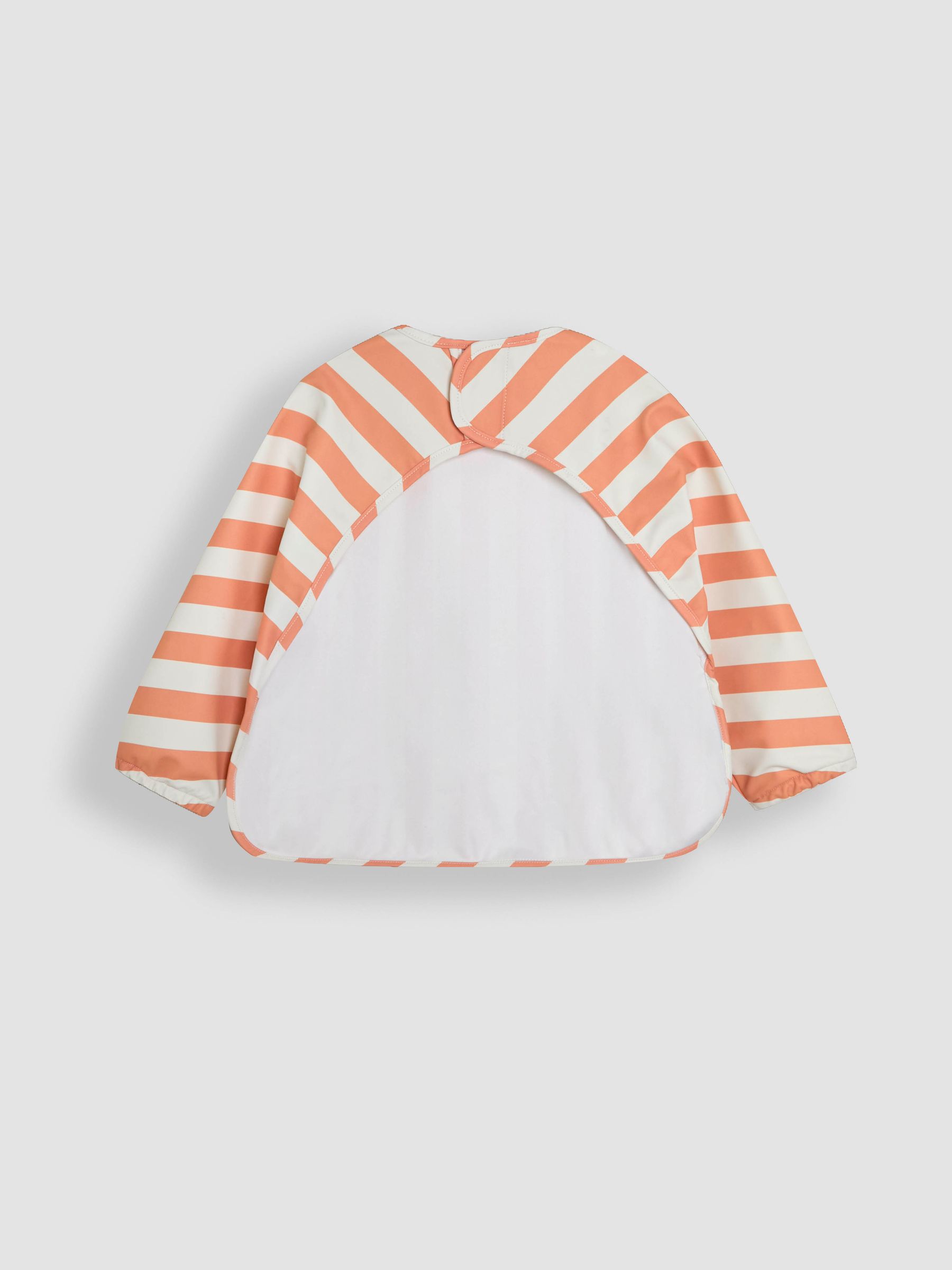 Orange Stripe Sleeved Bib - Image 5 of 5