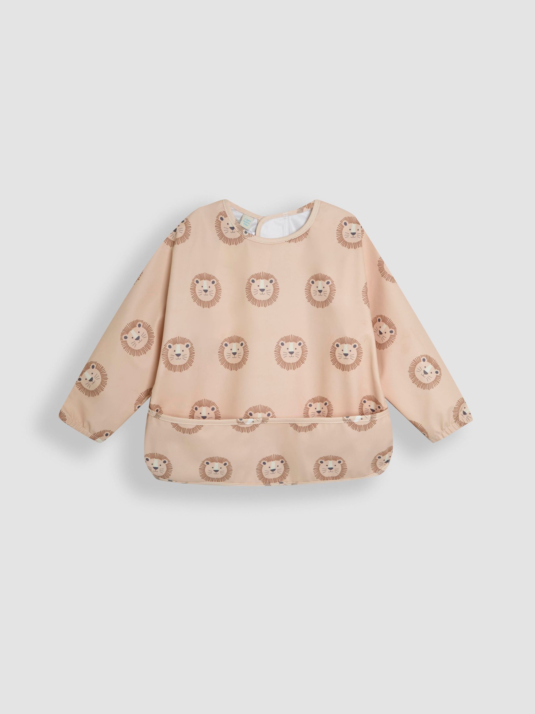 Neutral Lion Sleeved Bib - Image 2 of 3