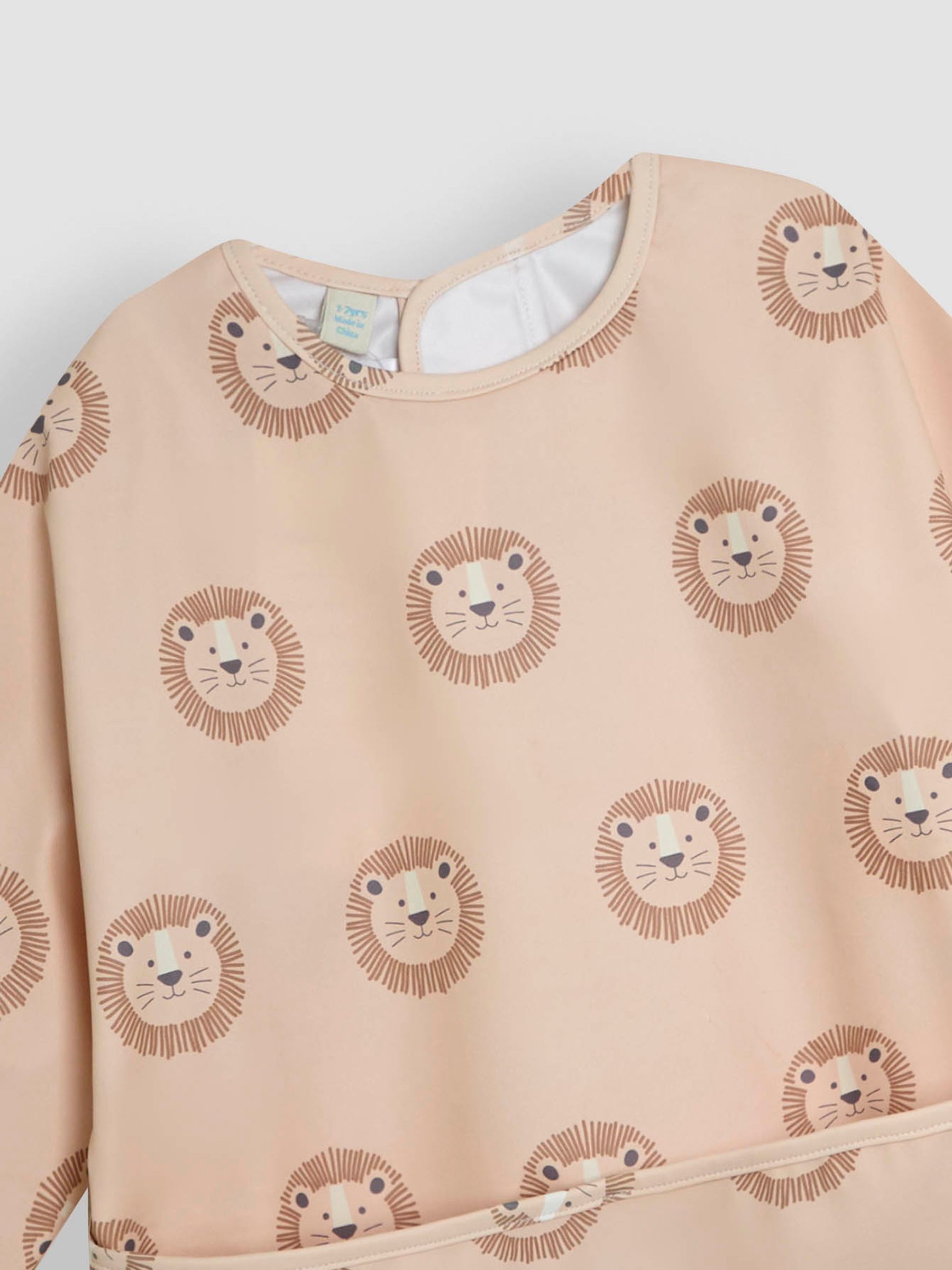 Neutral Lion Sleeved Bib - Image 4 of 5