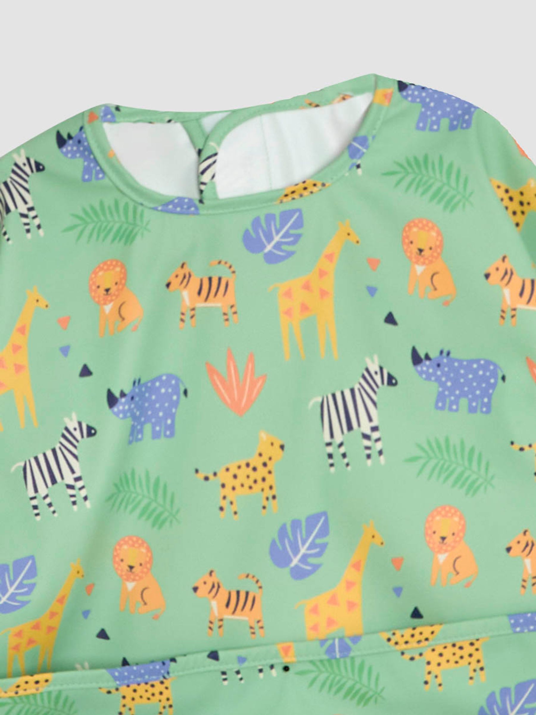Green Safari Sleeved Bib - Image 2 of 3