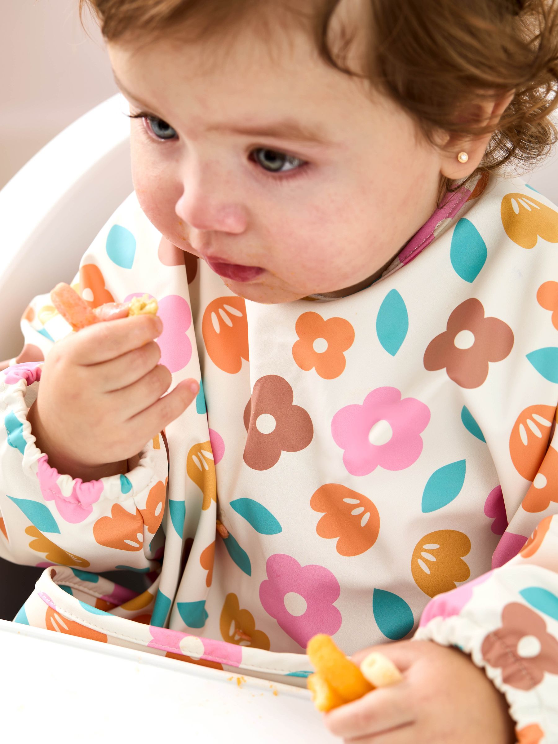 Pink Sleeved Bib - Image 4 of 5
