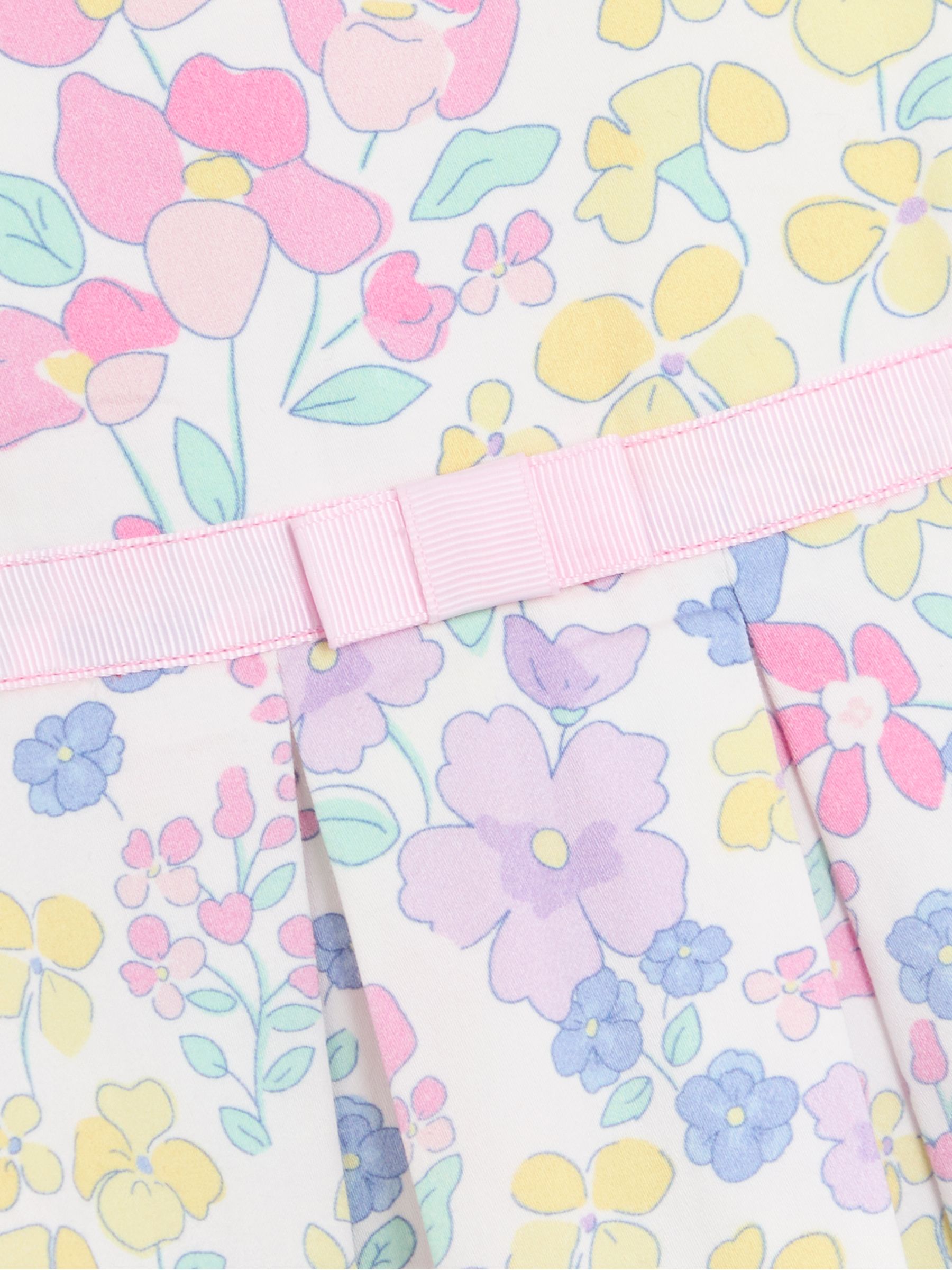 Pink Butterfly Pretty Pleated Party Dress - Image 4 of 4