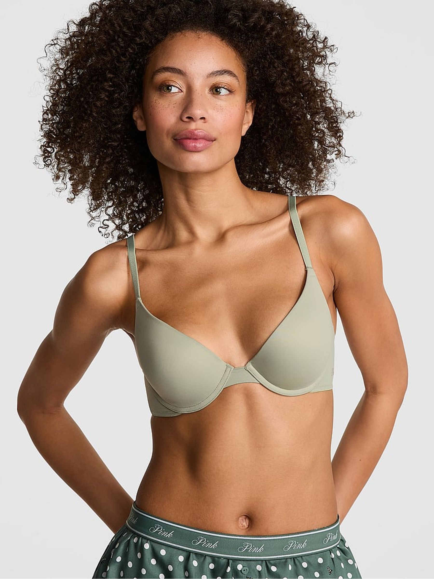 Green Garden Push Up Bra - Image 1 of 3