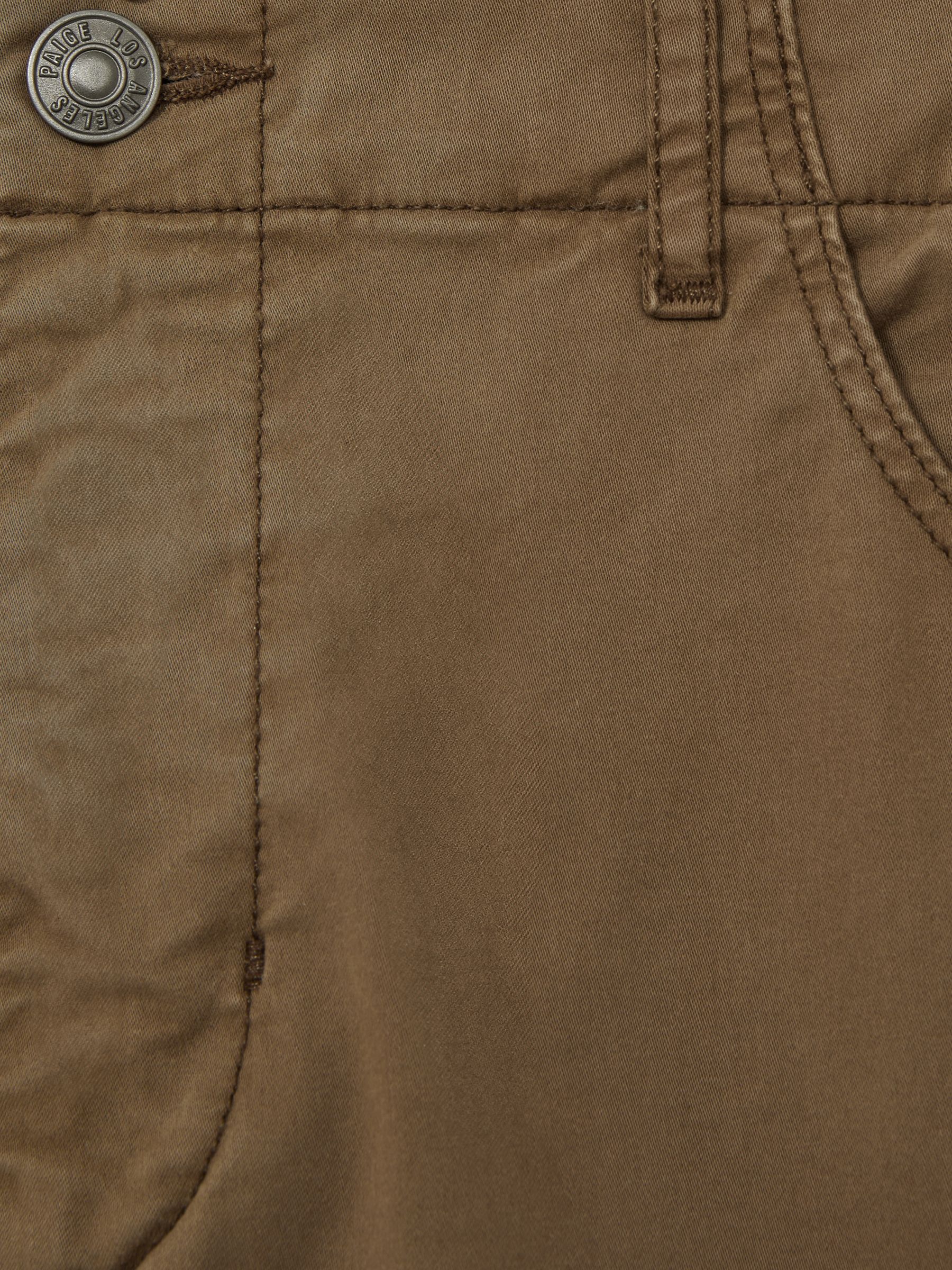 Paige Stretch-Cotton Slim Cargo Trousers in Sand - Image 6 of 6