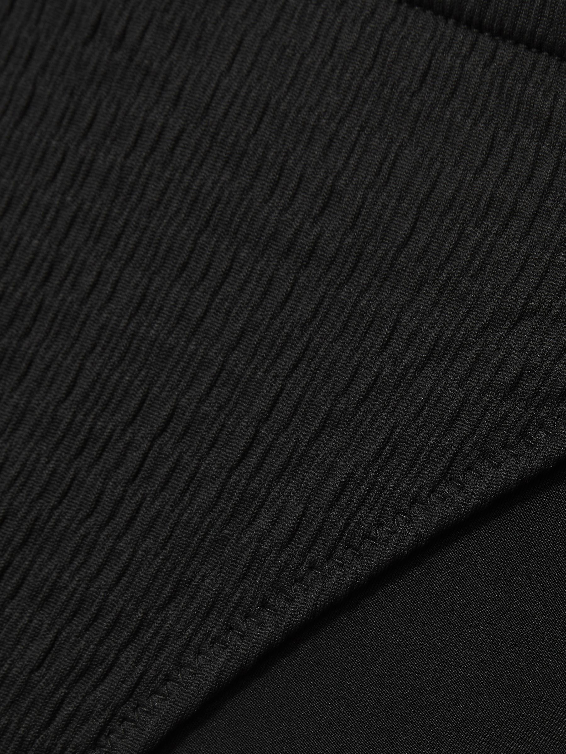 Crinkle Tie Bikini Bottoms in Black - Image 2 of 2
