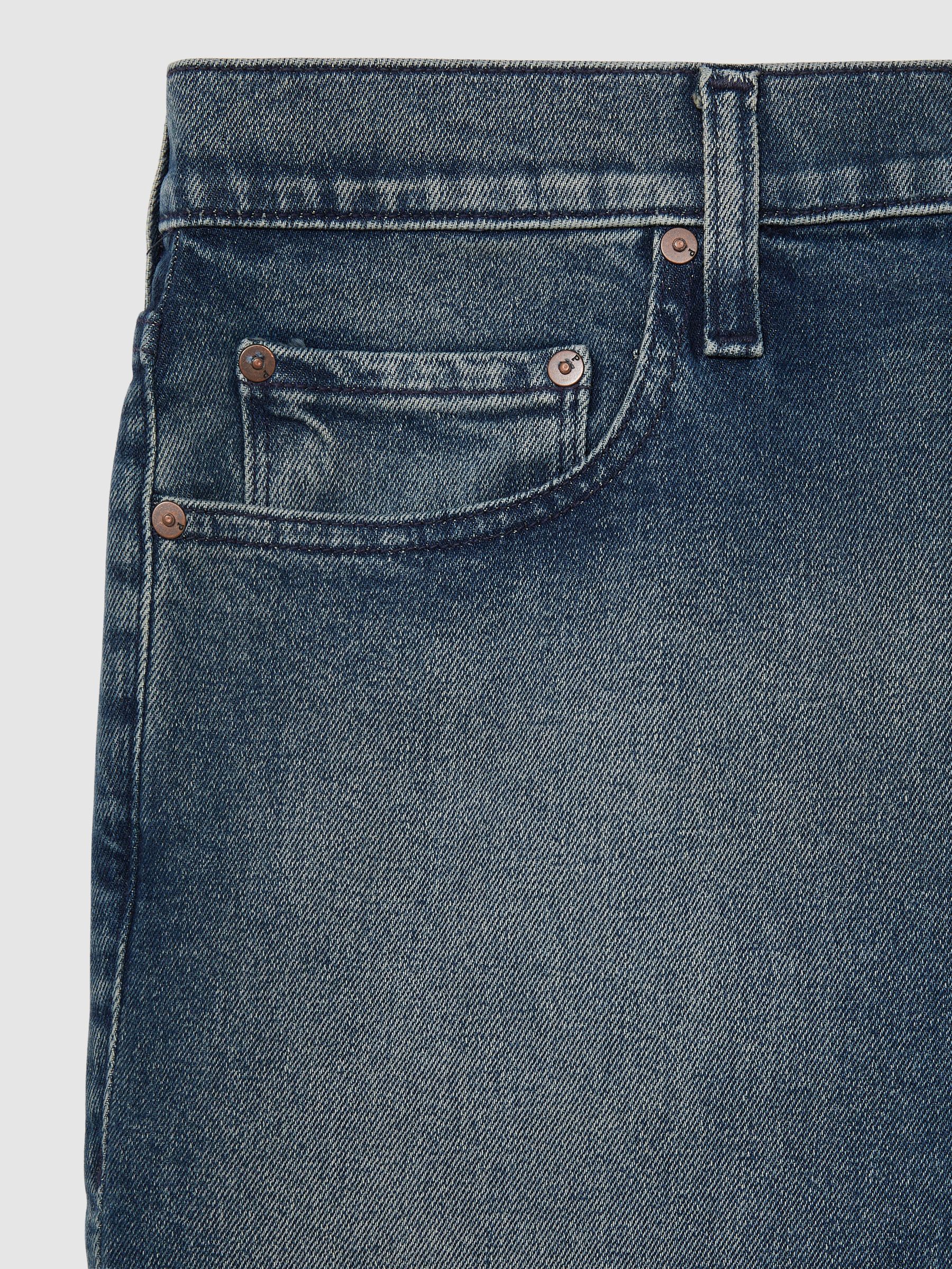 Paige Slim-Leg Jeans in Mid Blue Wash - Image 6 of 6
