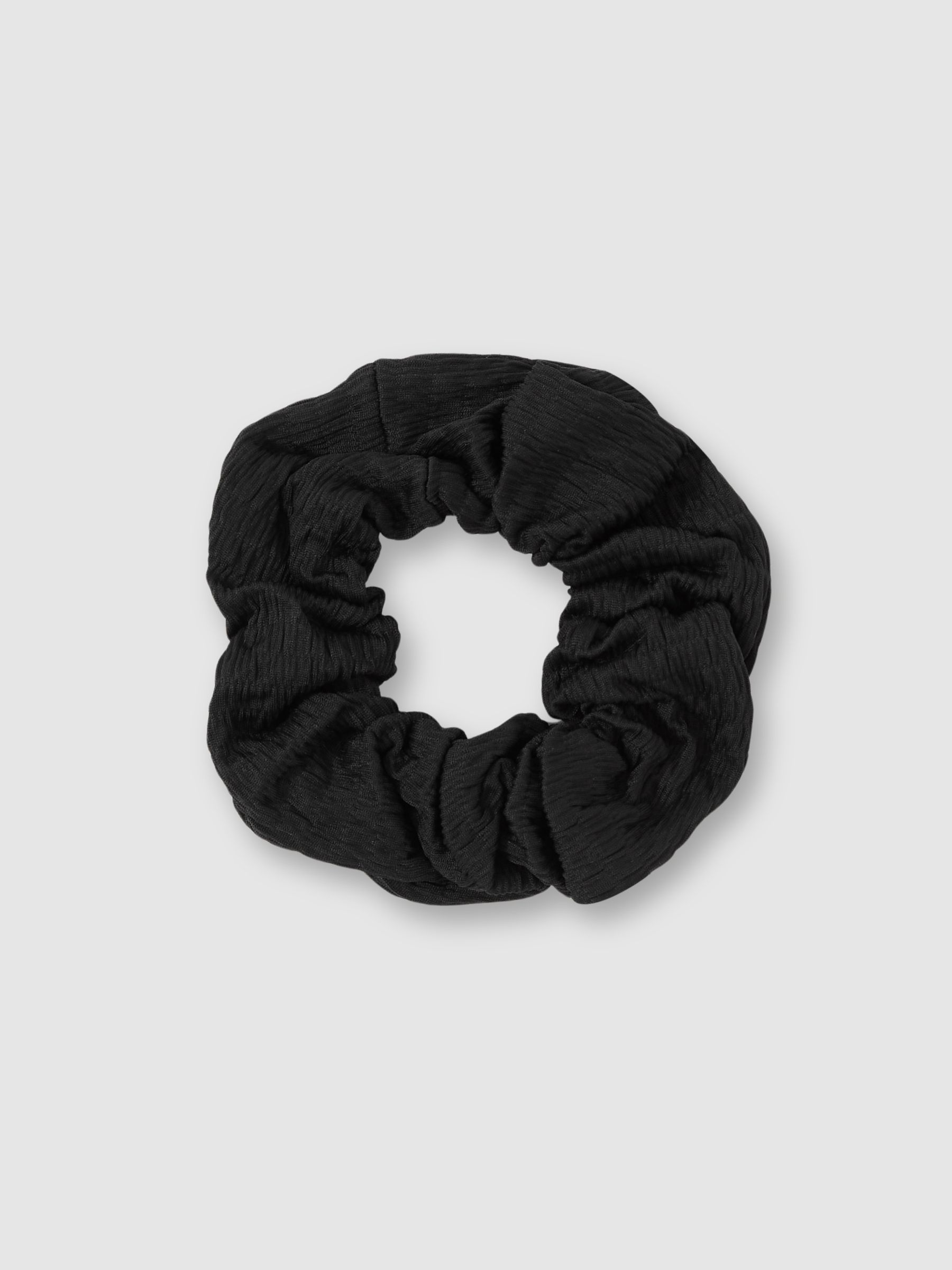 Crinkle Bralette Bikini Top in Black - Image 6 of 7