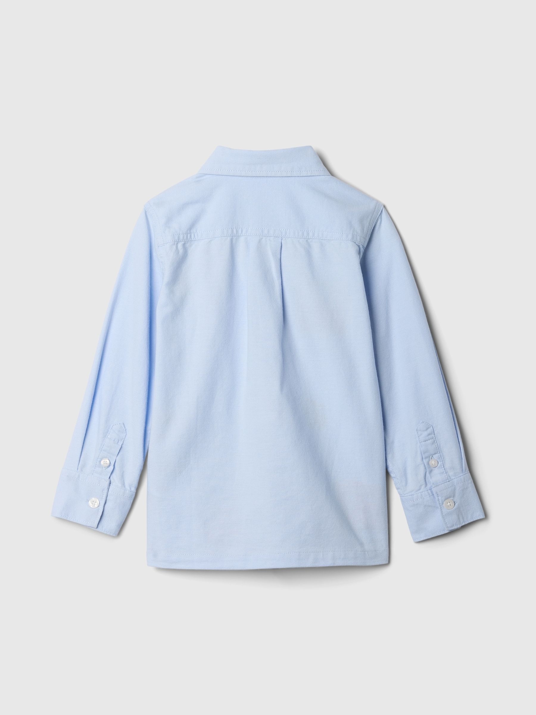 Blue Paddington Embroidered Oxford Shirt (6mths-5yrs) - Image 2 of 3