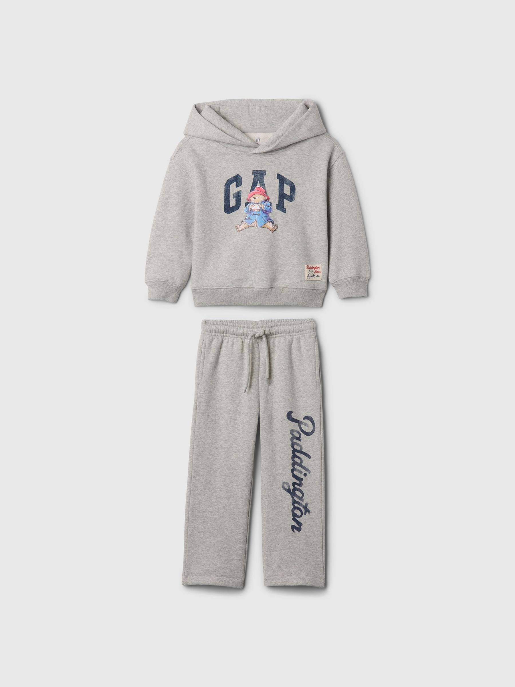 Grey Paddington Vintage Soft Hoodie & Jogger Set (6mths-5yrs) - Image 1 of 3