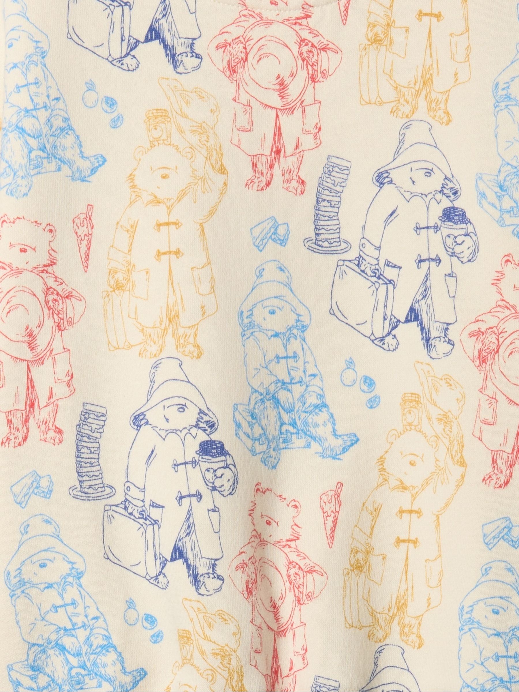 Cream Paddington Vintage Graphic Sweatshirt & Jogger Set (6mths-5yrs) - Image 3 of 3
