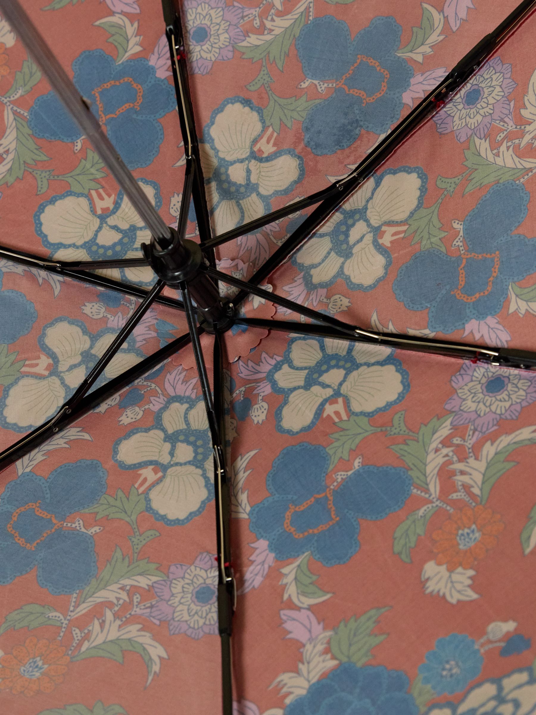Rayne Rust Red Printed Umbrella - Image 6 of 7