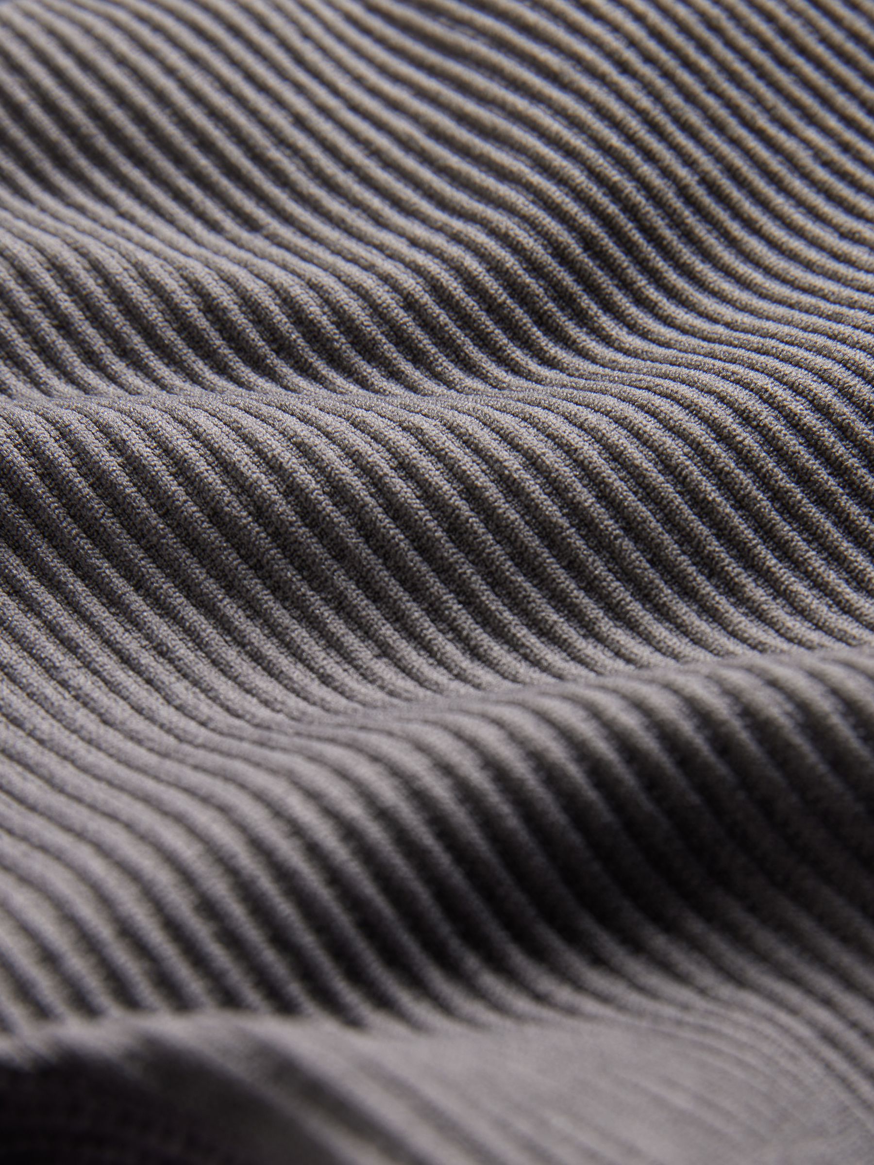 Black/Black/Charcoal - 3 Pack Ribbed Seamless Leggings - Image 5 of 5