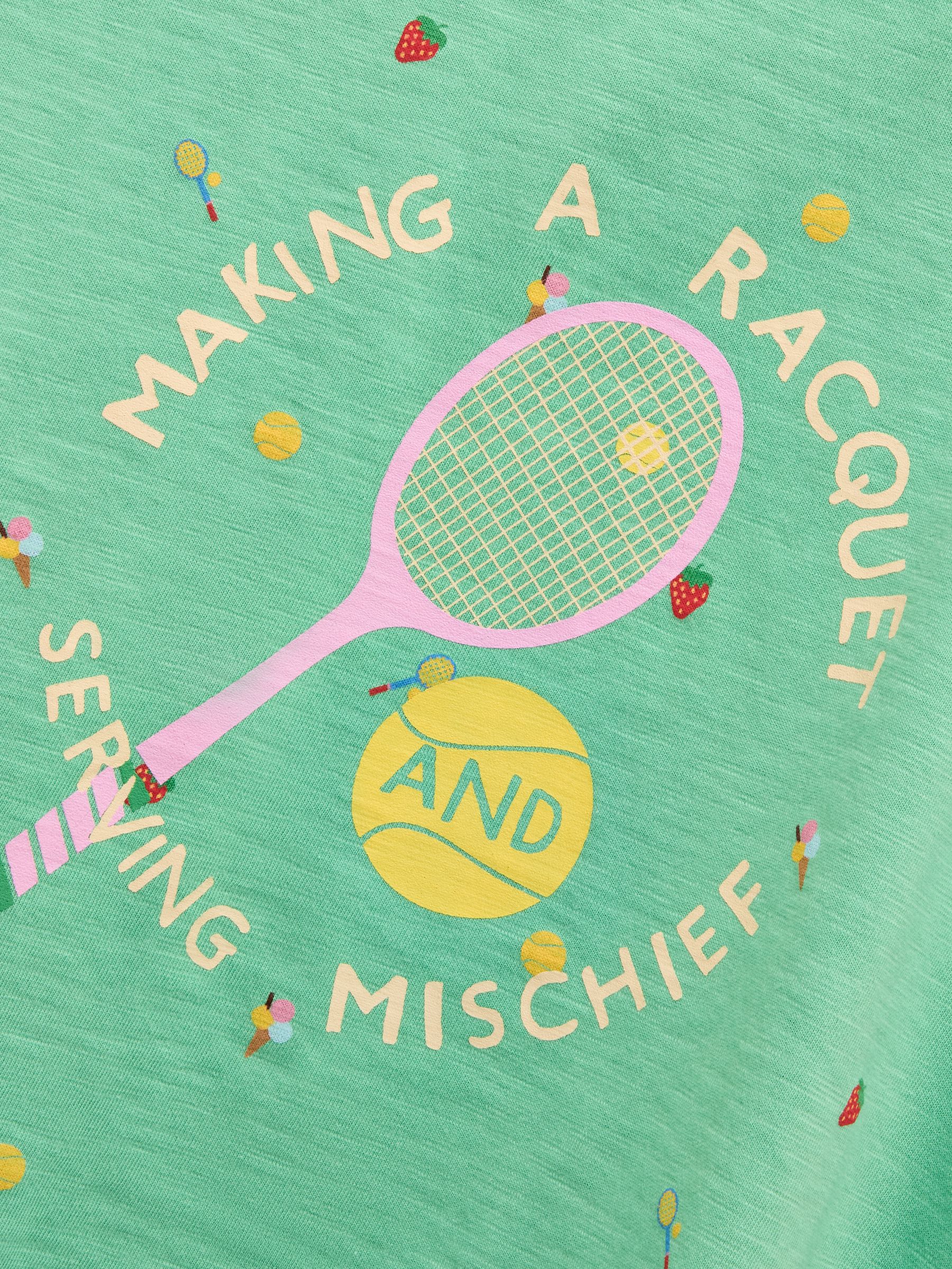 Girls' Fundays Green T-Shirt and Short Set - Image 6 of 9
