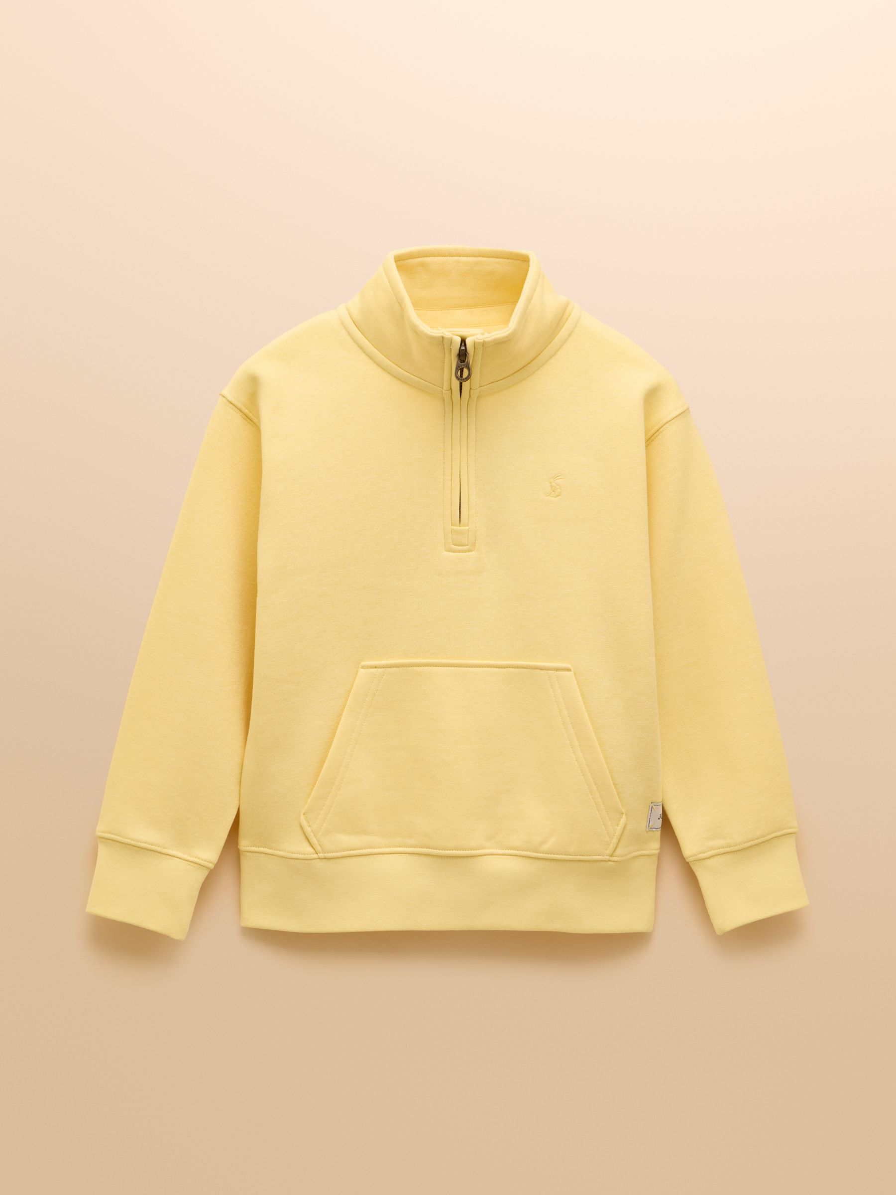 Alfie Yellow Quarter Zip Sweatshirt - Image 1 of 5