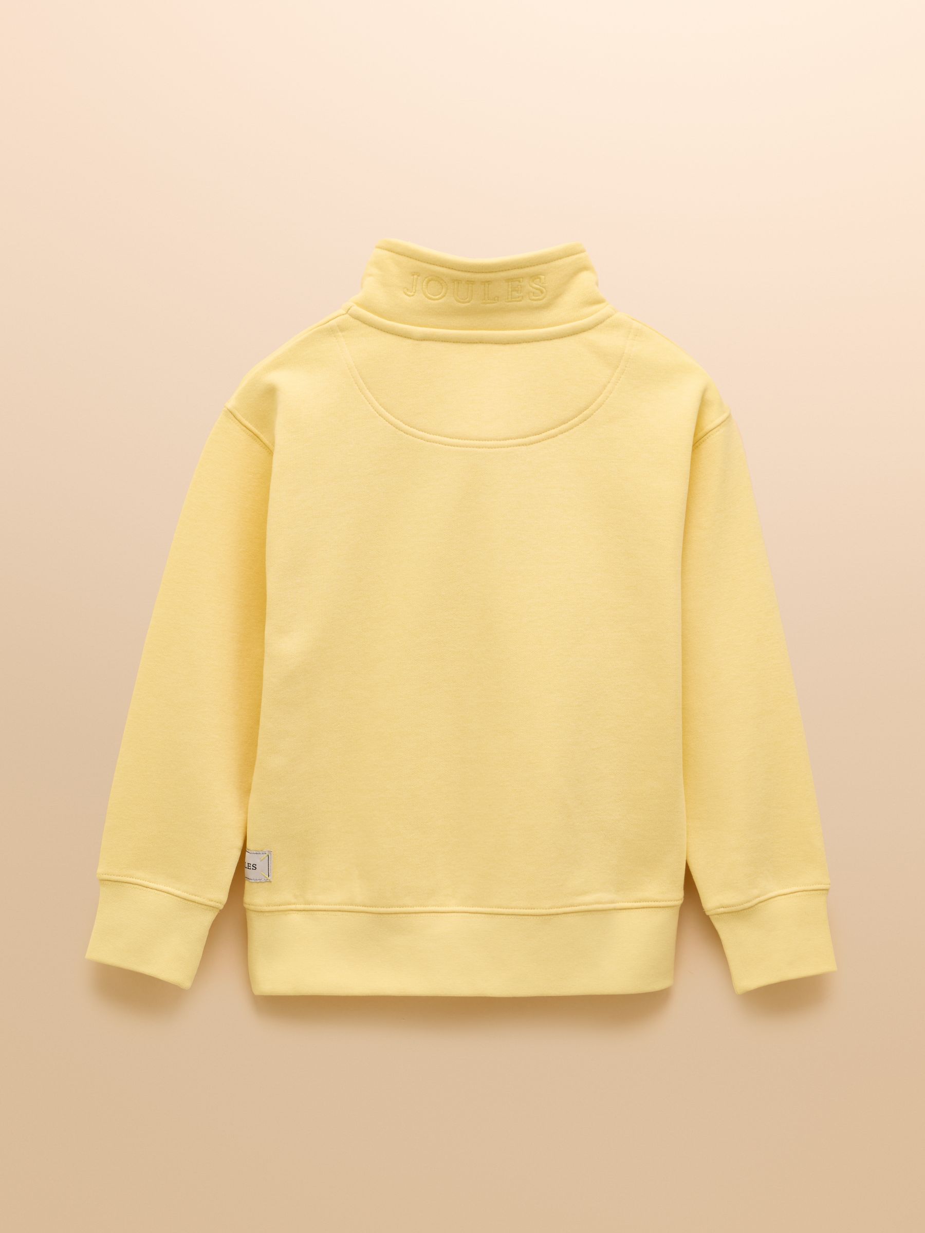 Alfie Yellow Quarter Zip Sweatshirt - Image 2 of 5