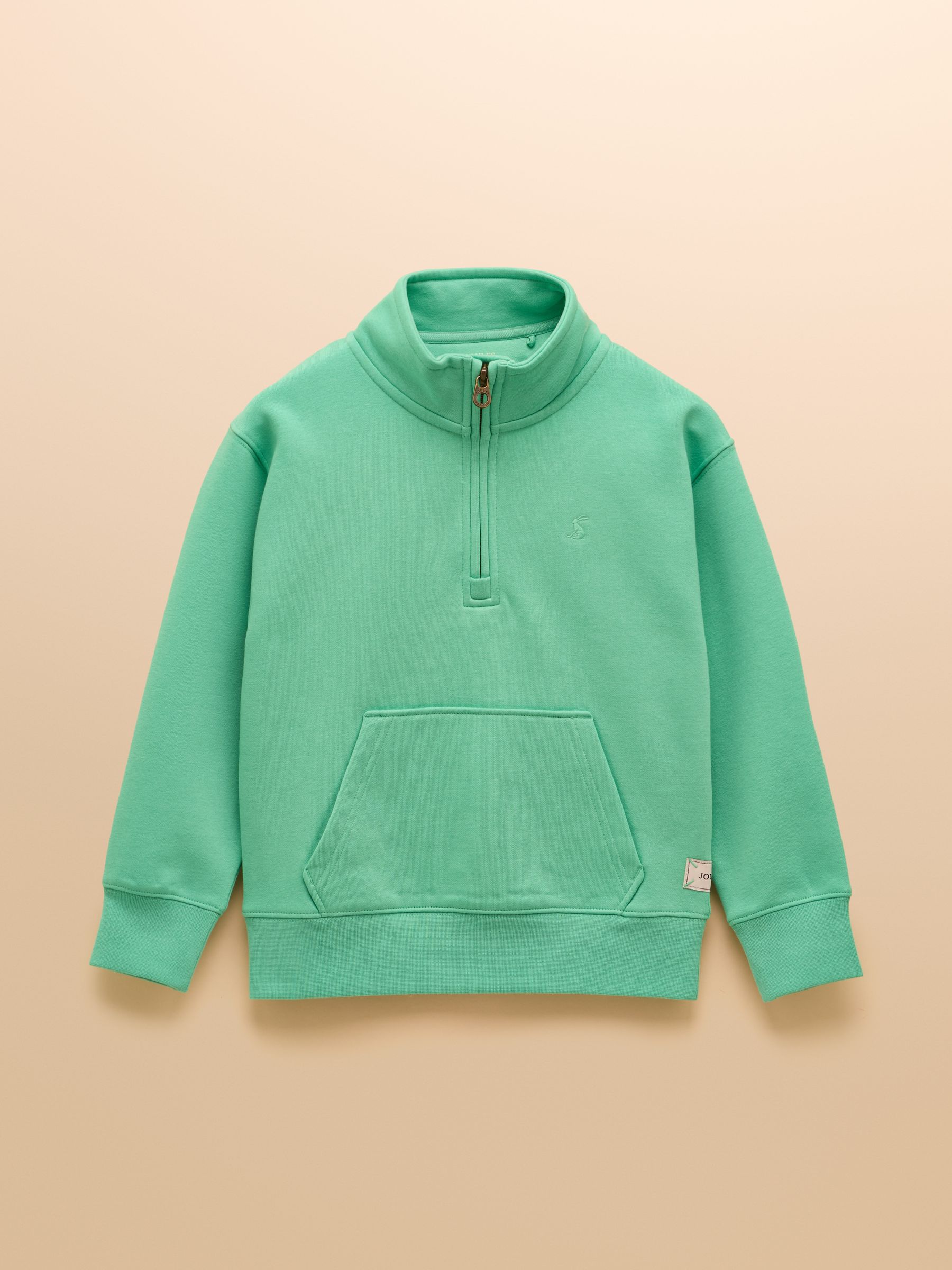 Alfie Green Quarter Zip Sweatshirt - Image 1 of 4