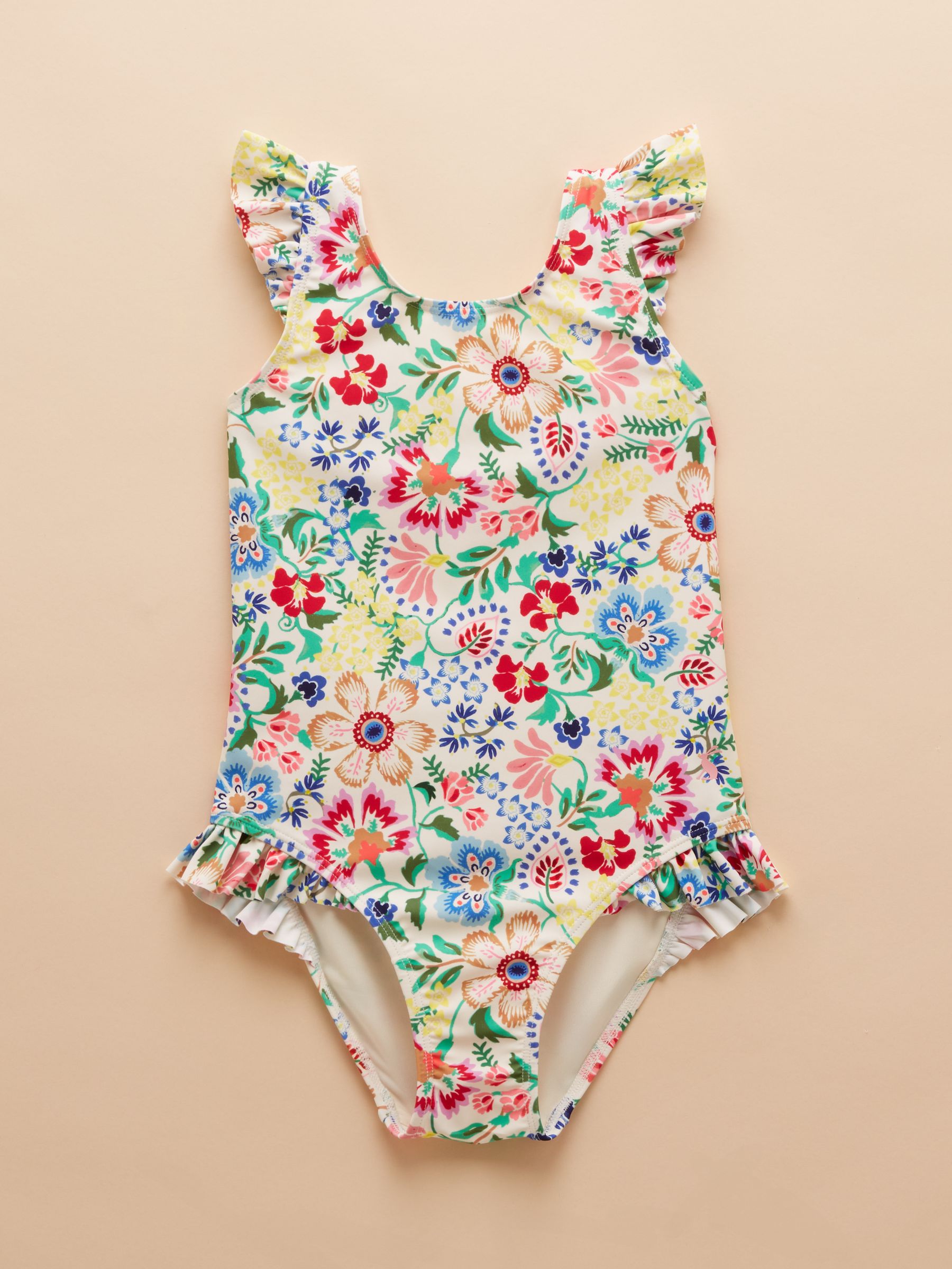 Splash Pink/Cream Pack of Two Swimsuits - Image 2 of 9