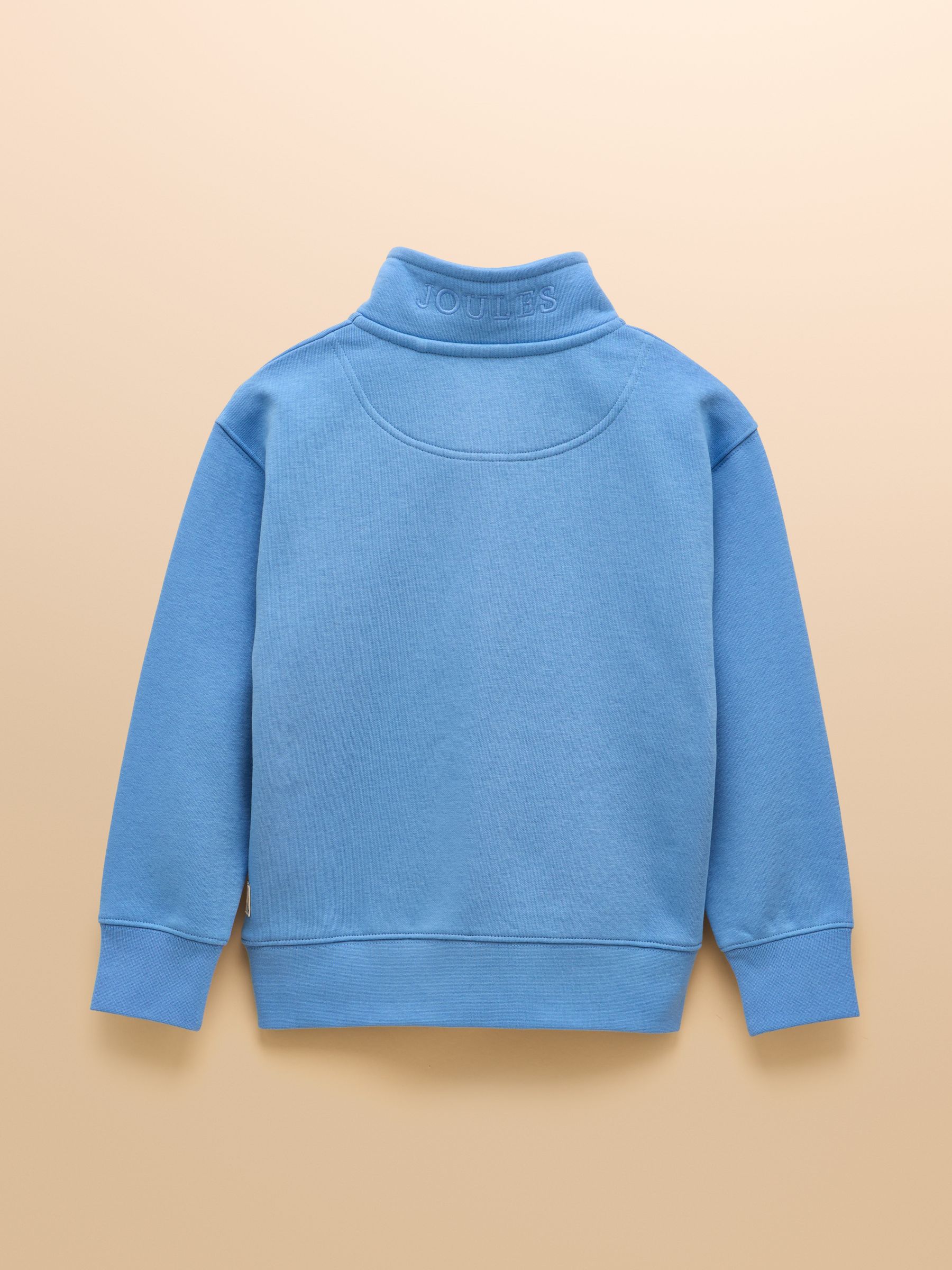 Alfie Blue Quarter Zip Sweatshirt - Image 2 of 5