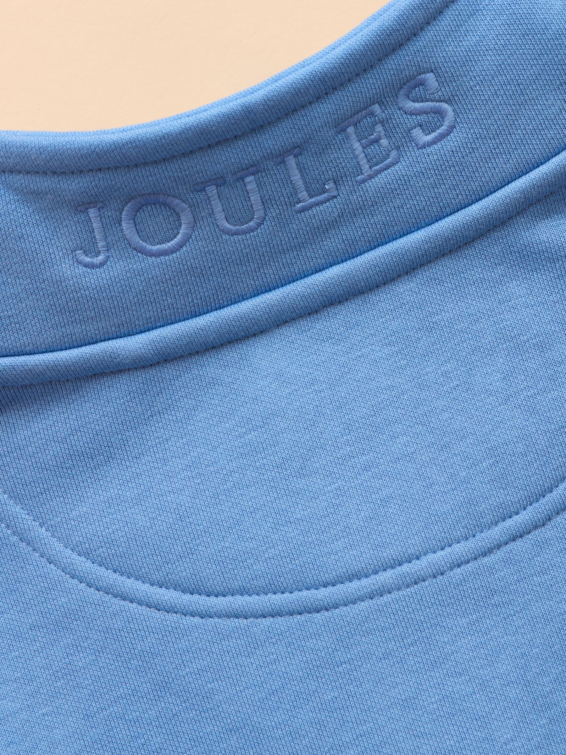 Alfie Blue Quarter Zip Sweatshirt - Image 5 of 5