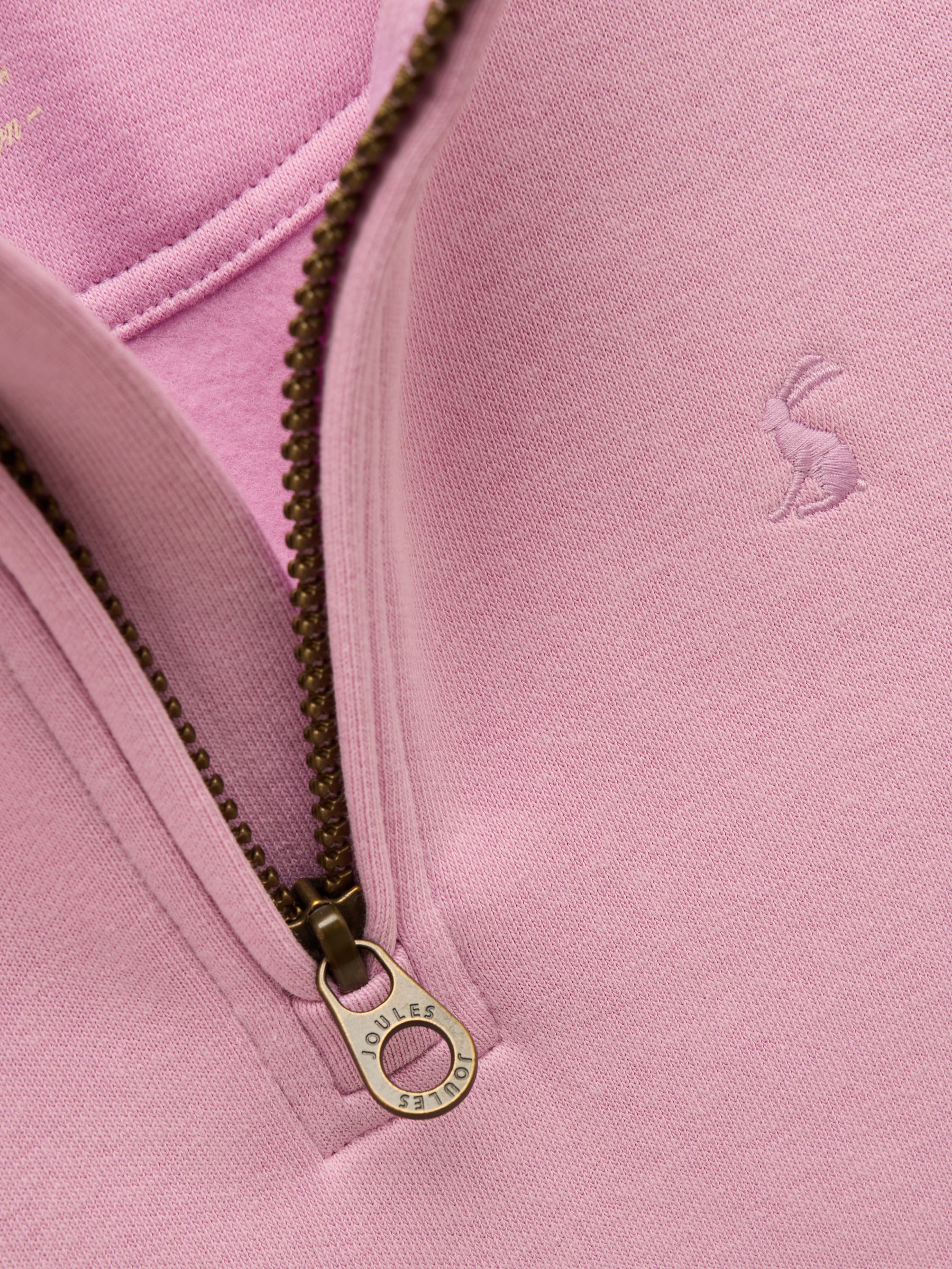 Alfie Purple Quarter Zip Sweatshirt - Image 3 of 5
