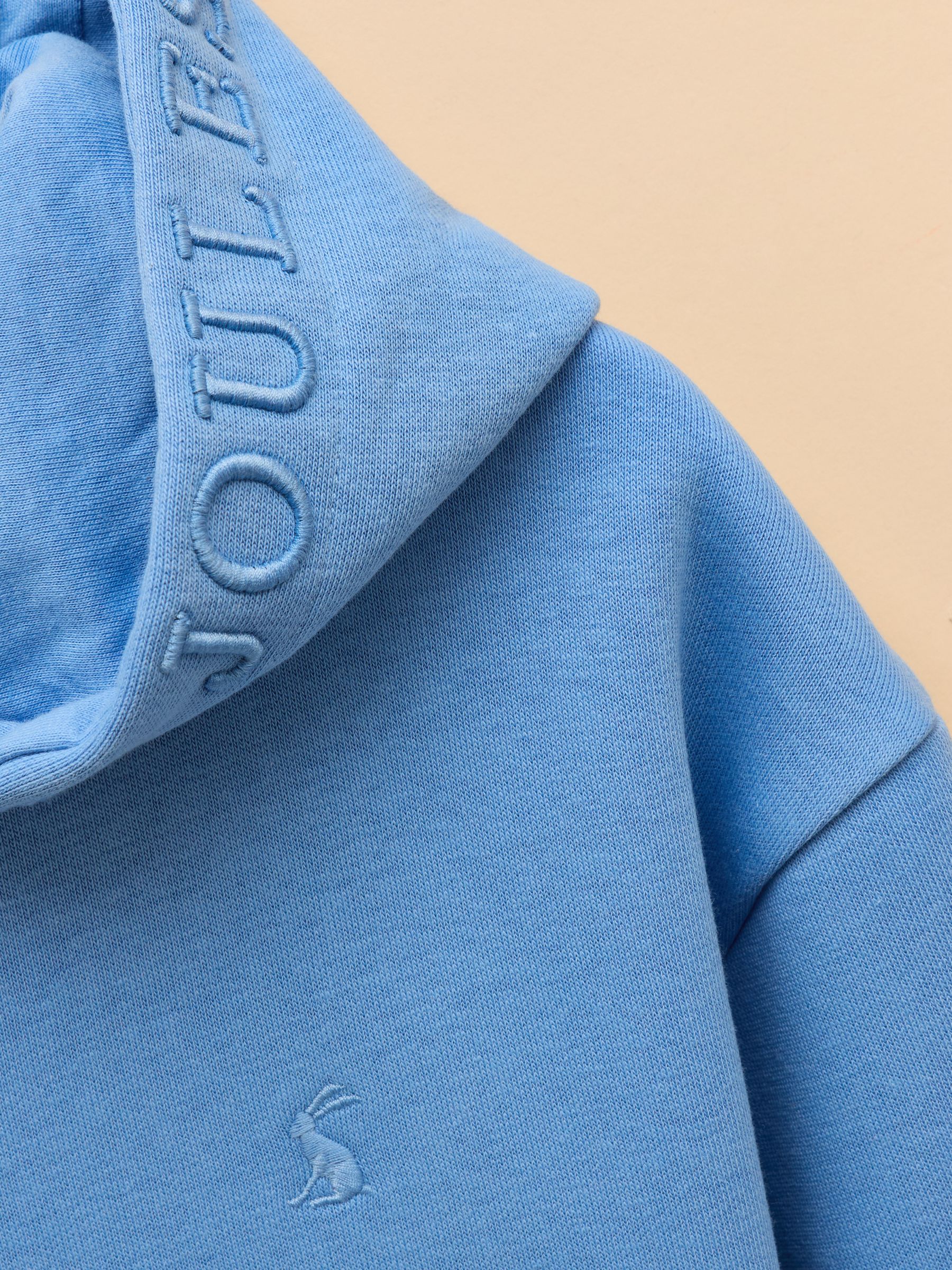 Parkside Blue Jersey Hoodie - Image 3 of 4