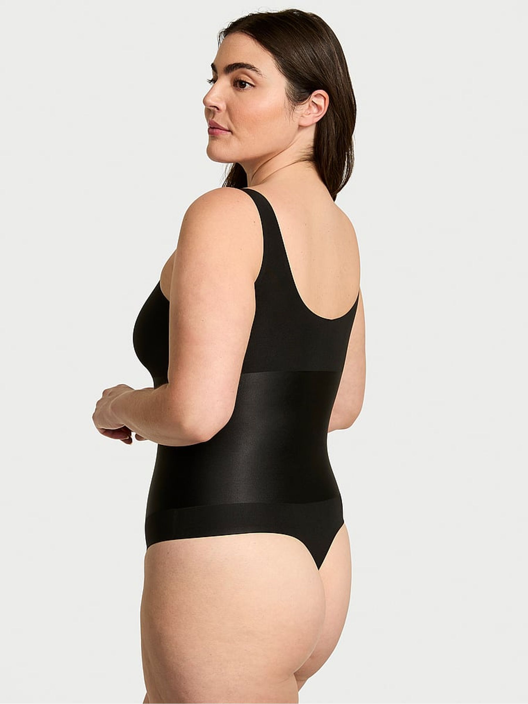 Black Shaping SmoothingShimmer™ Bodysuit - Image 2 of 3