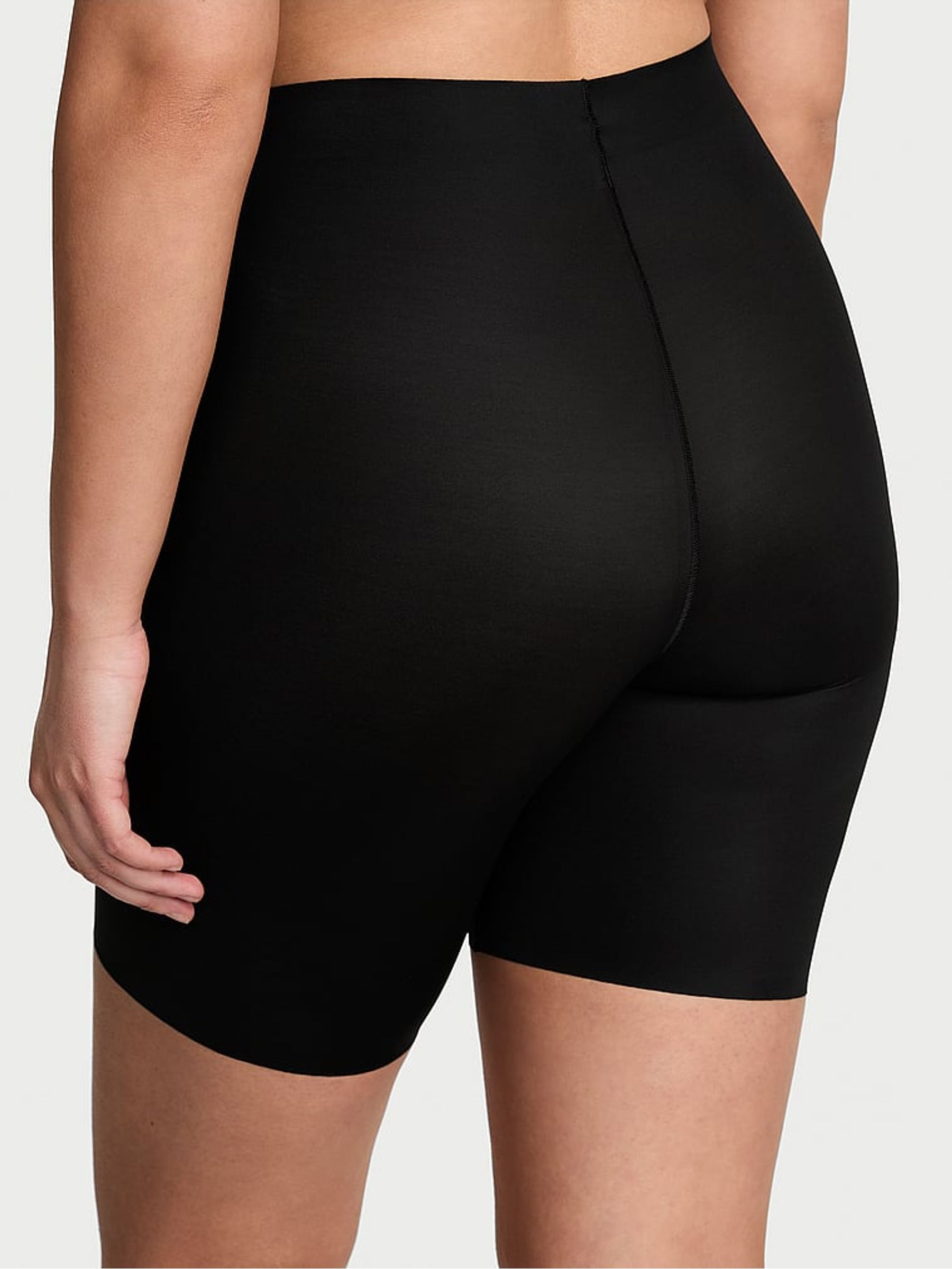 Black Mid Thigh Shaping SheerSmoothing™ Knickers - Image 2 of 3
