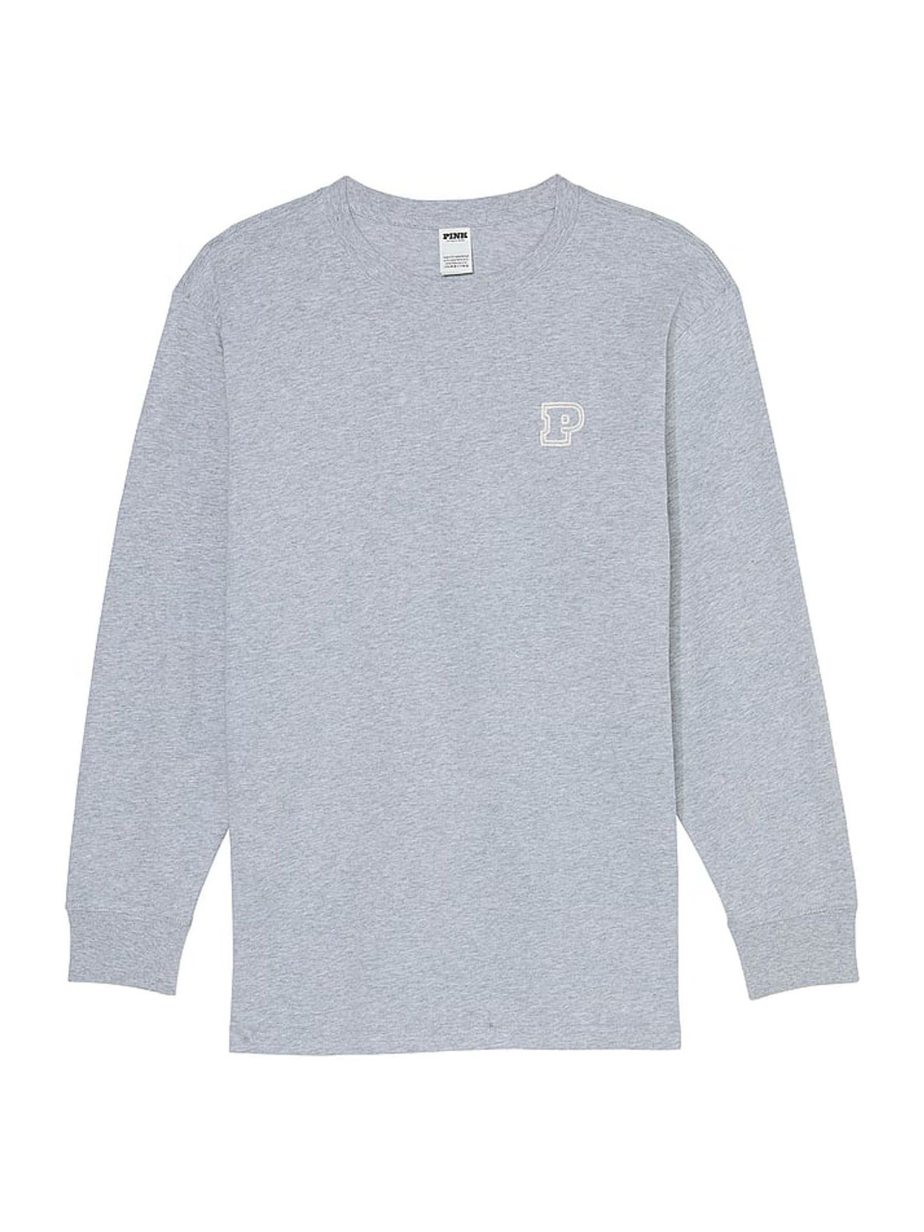 Medium Heather Grey Long Sleeve T-Shirt - Image 3 of 4