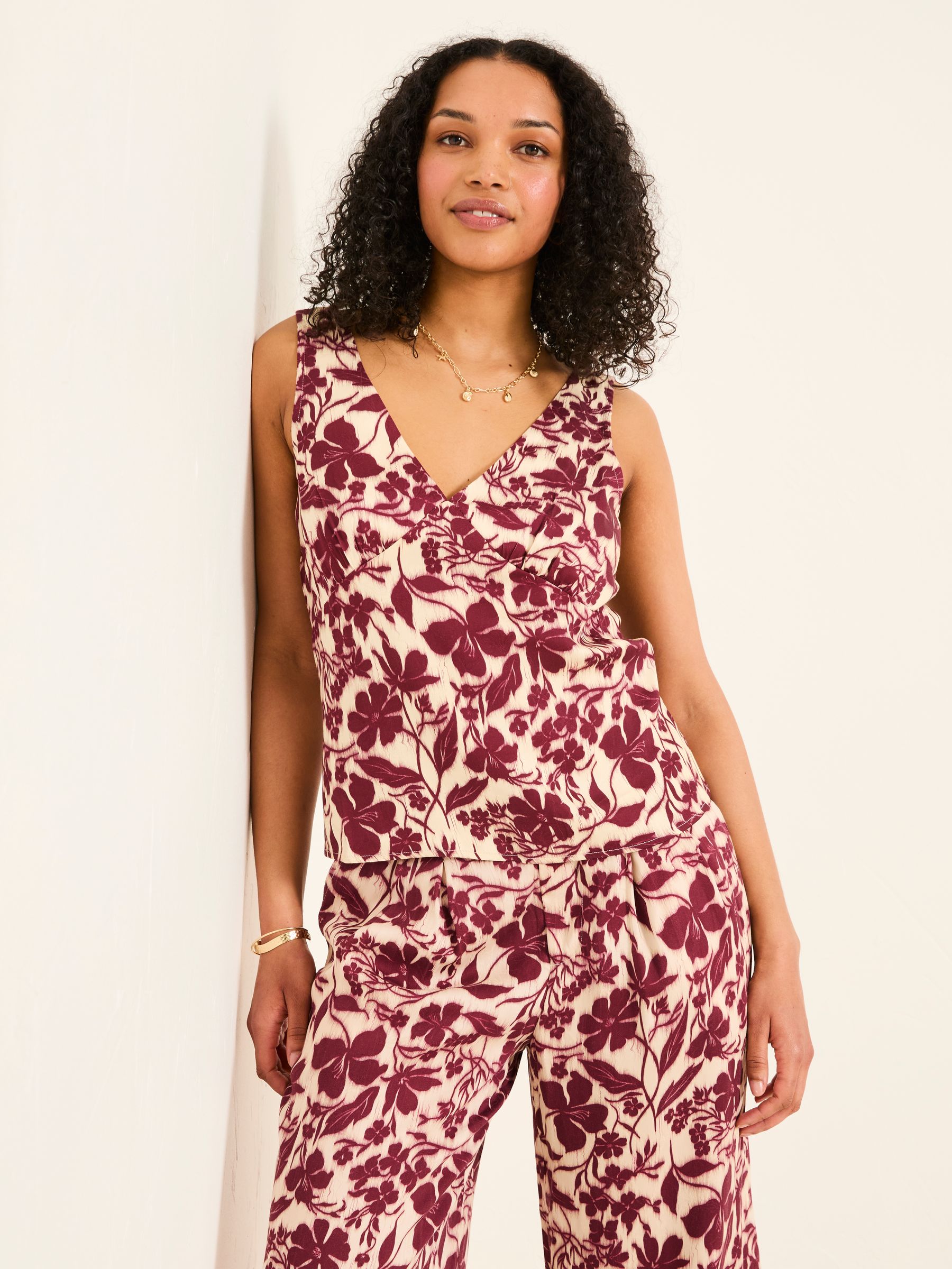 Cordelia Claret Camisole - Image 1 of 5