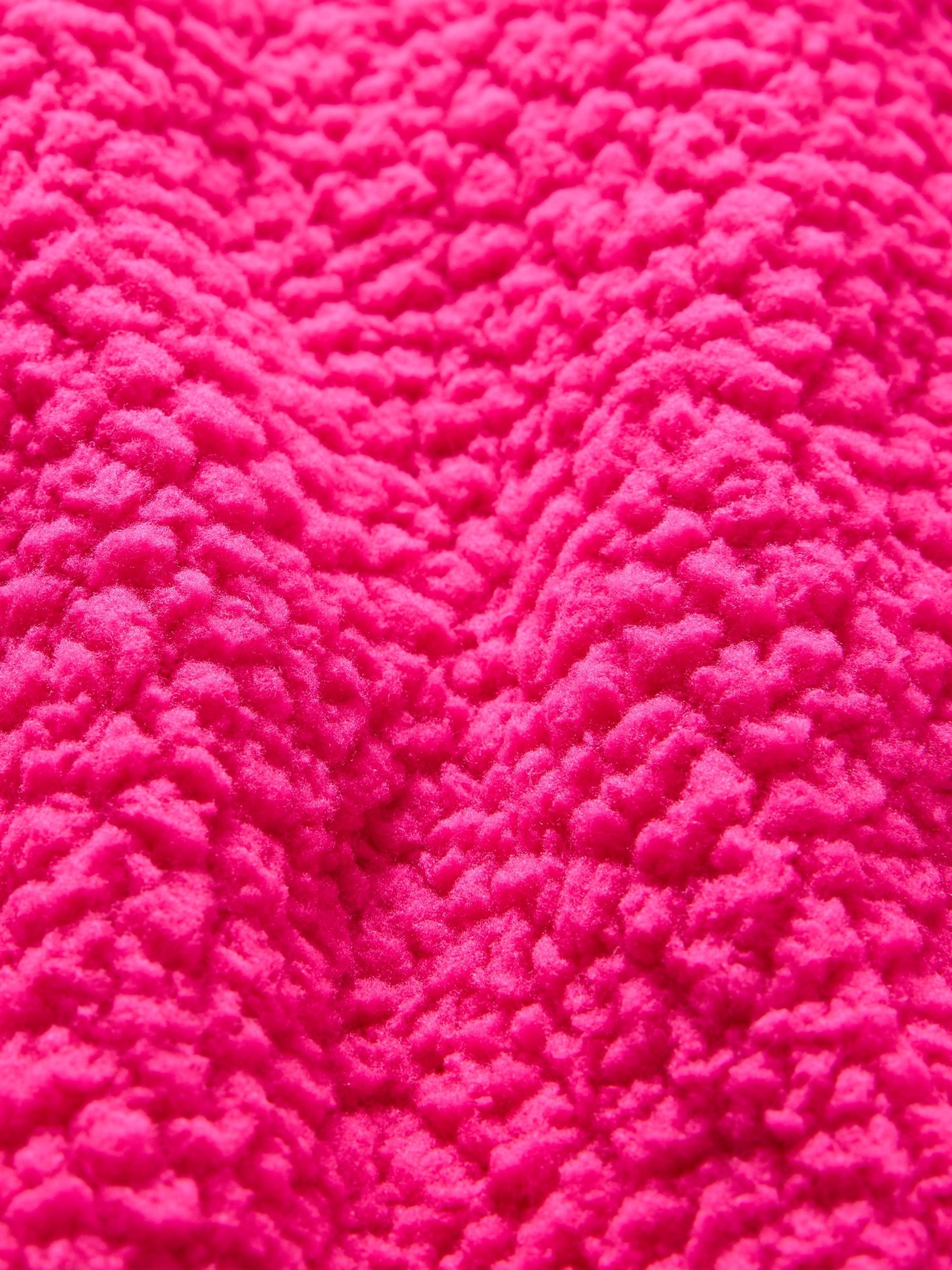 Pink Sherpa Half-Zip Pullover Fleece (6mths-5yrs) - Image 3 of 3