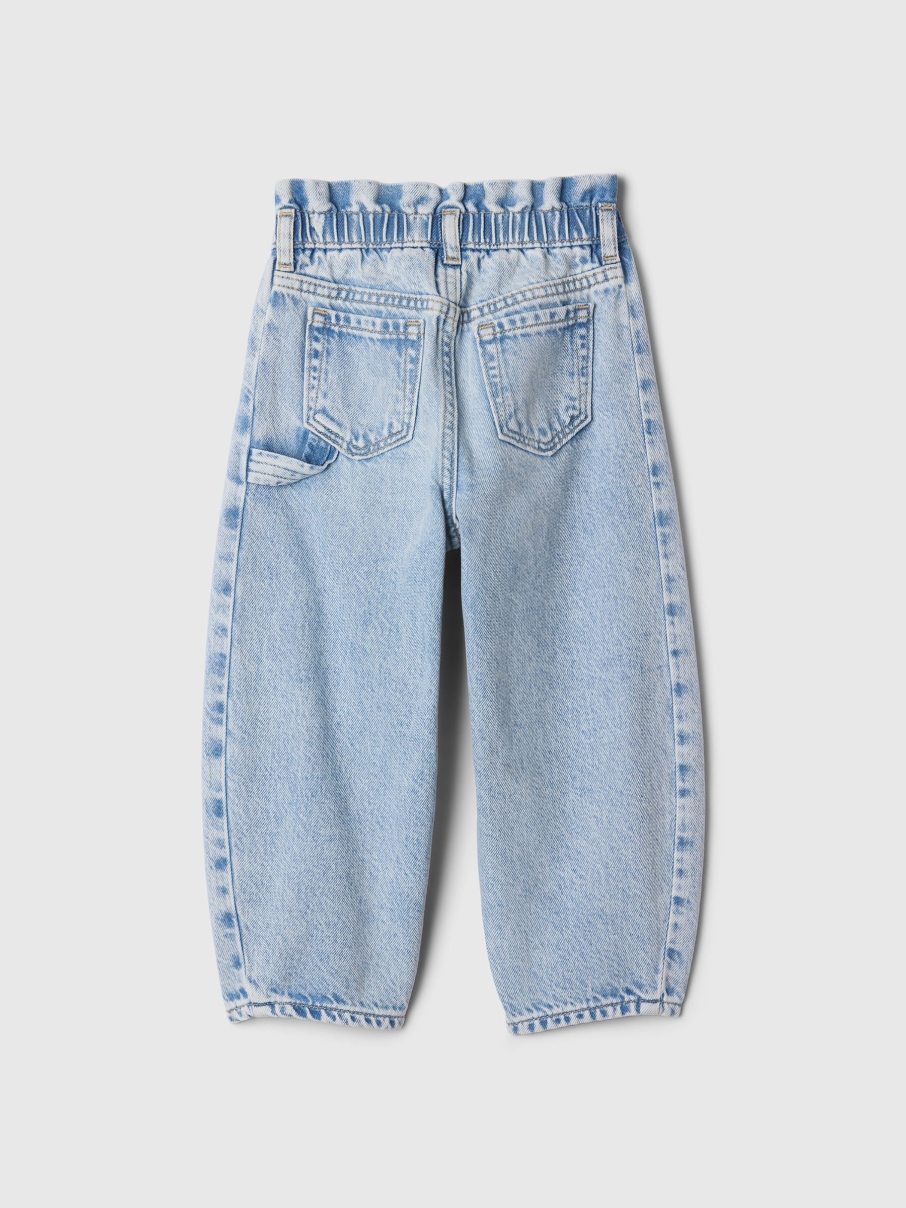 Blue Floral Horseshoe Jeans (6mths-5yrs) - Image 2 of 2