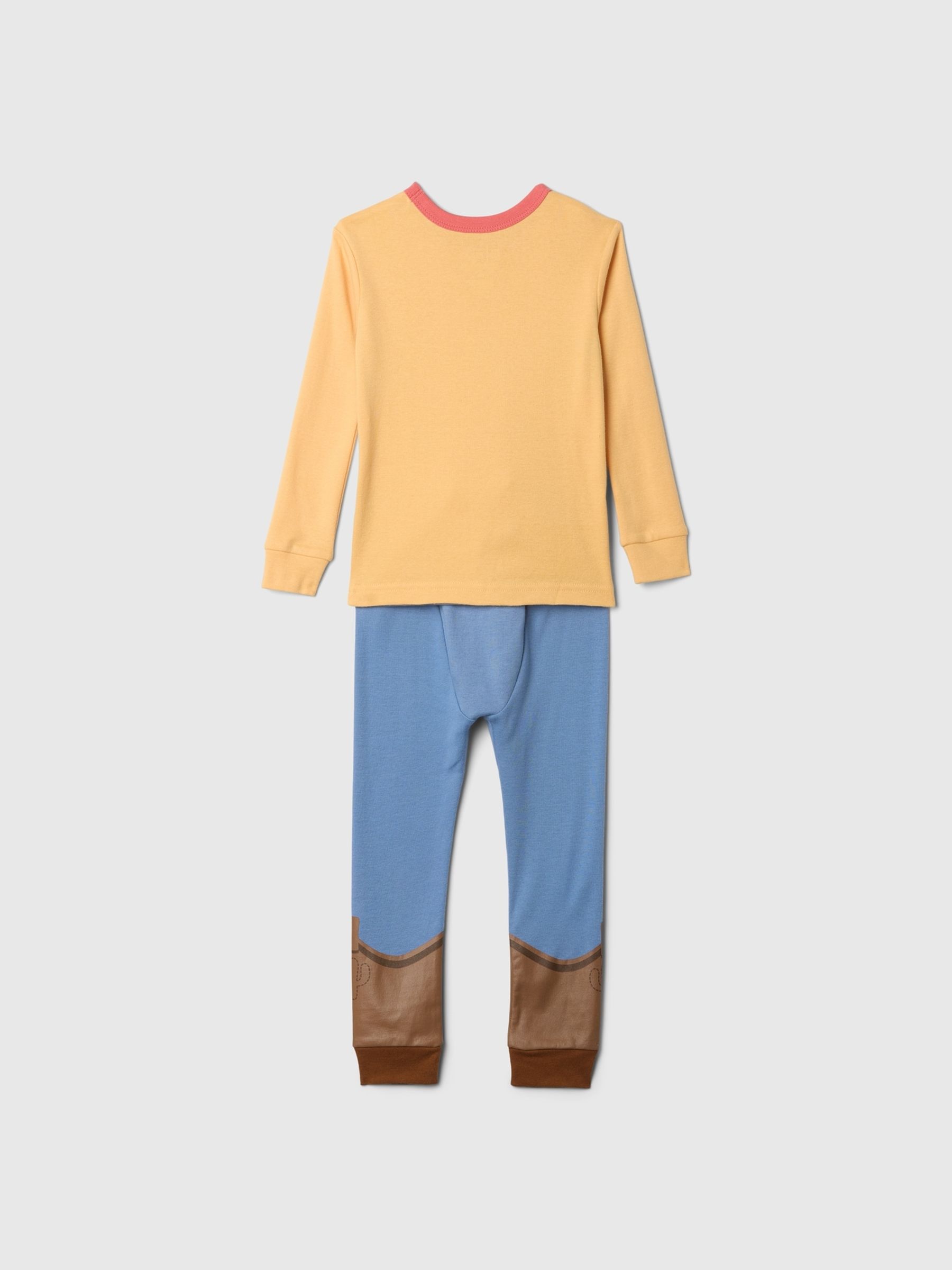 Yellow Woody Disney Toy Story Cotton Long Sleeve Pyjamas (12mths-5yrs) - Image 2 of 2