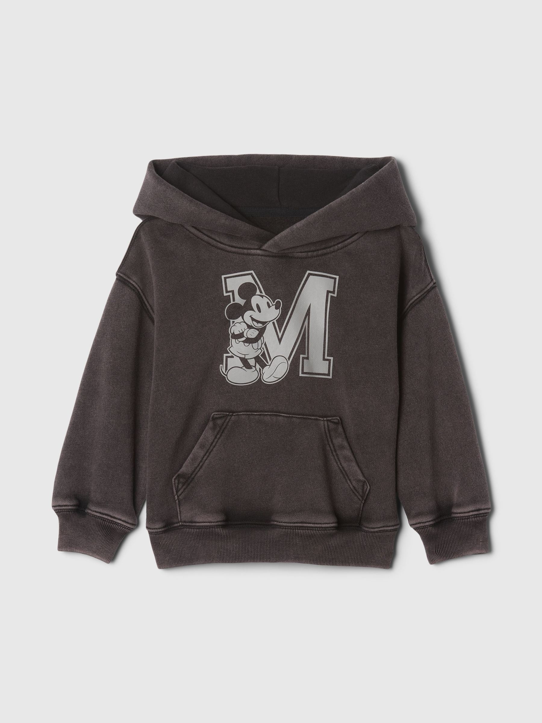 Black Mickey Mouse Disney Vintage Hoodie (6mths-5yrs) - Image 1 of 2