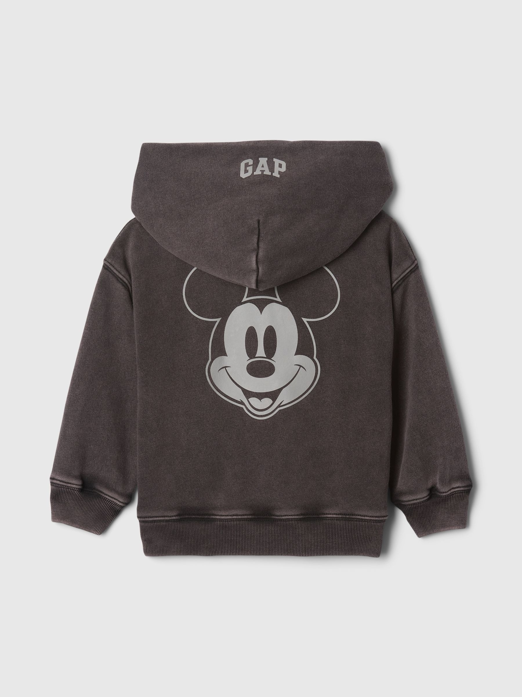 Black Mickey Mouse Disney Vintage Hoodie (6mths-5yrs) - Image 2 of 2