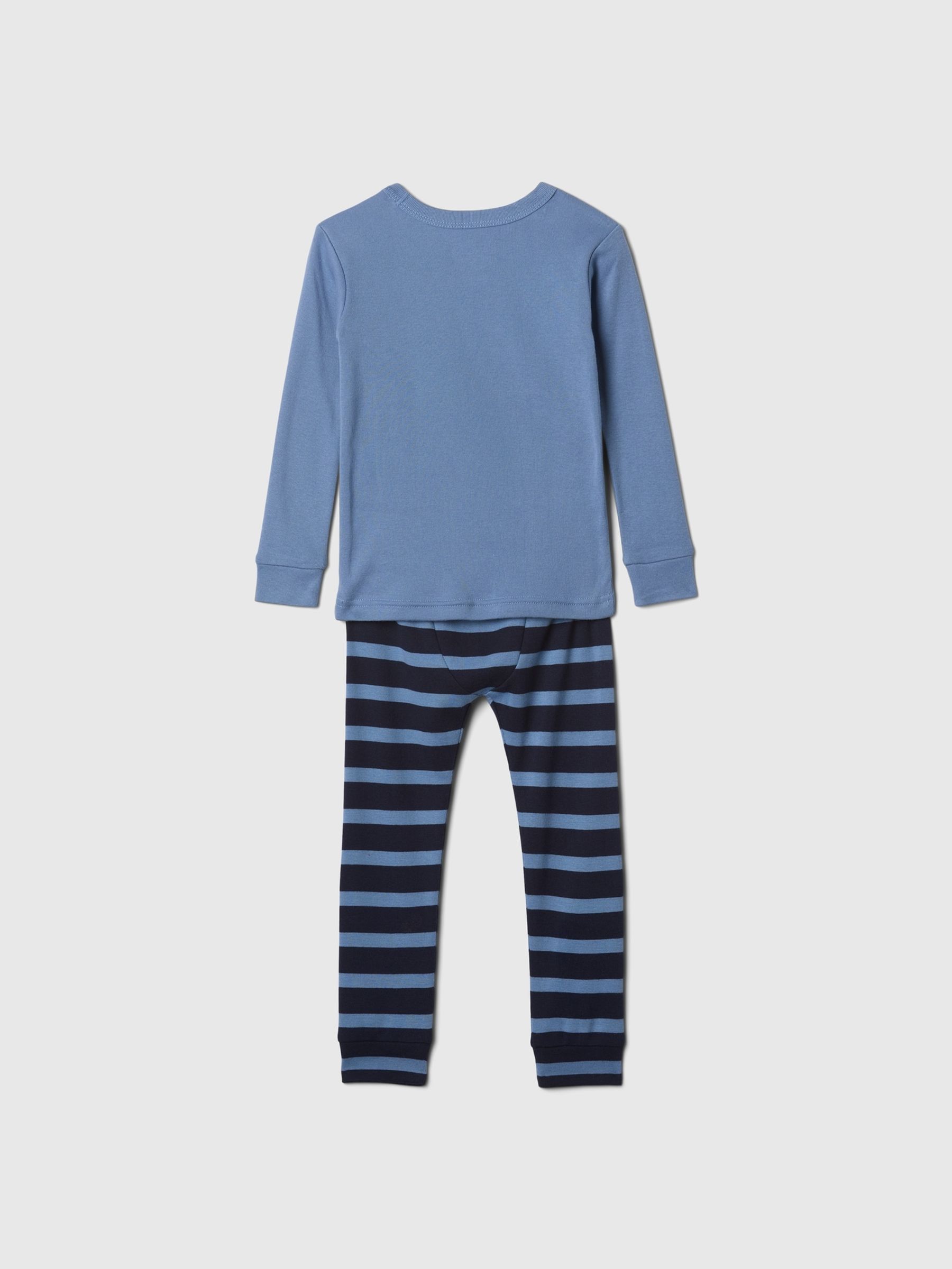 Blue Captain America Cotton Long Pyjamas (12mths-5yrs) - Image 2 of 2