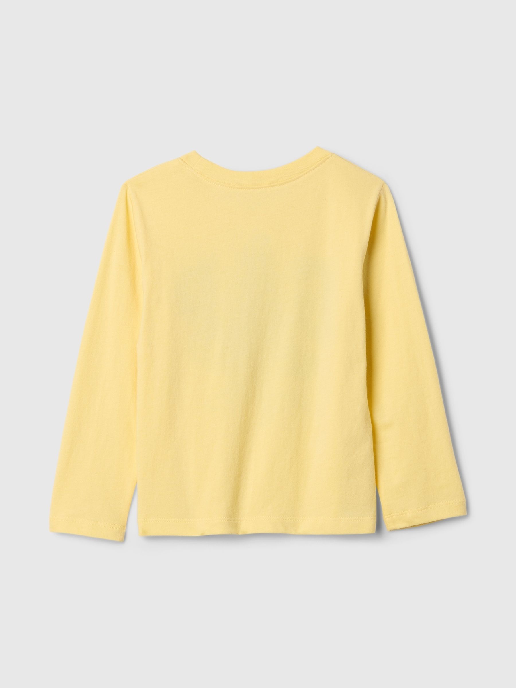 Yellow Long Sleeve Graphic T-Shirt (6mths-5yrs) - Image 2 of 3