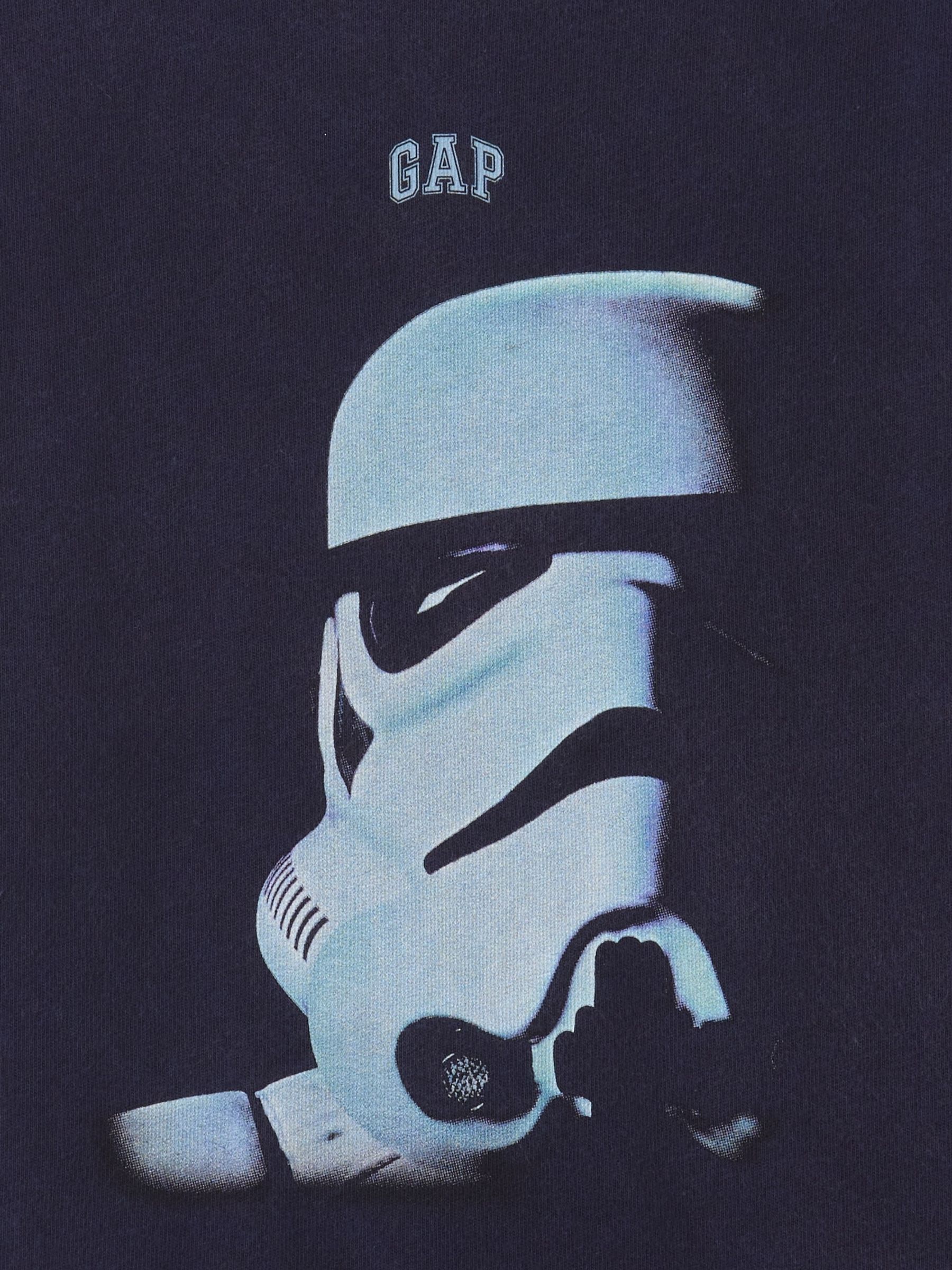 Navy Blue Stormtrooper Star Wars Graphic T-Shirt (6mths-5yrs) - Image 3 of 3