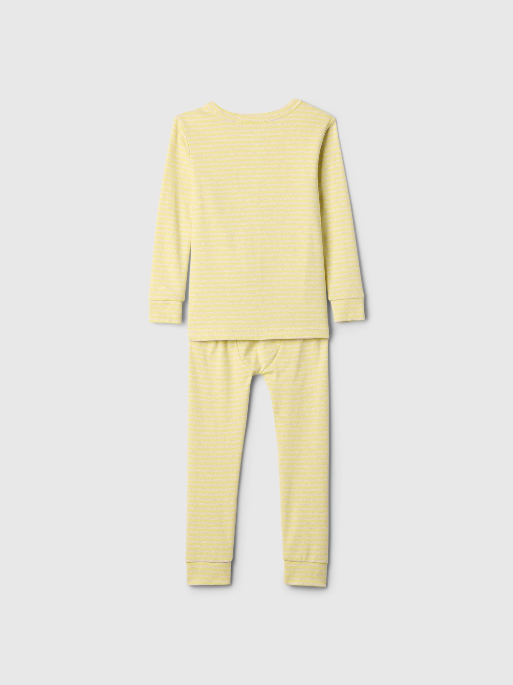 Yellow Tiana Disney Princess Brushed Cotton Pyjamas (12mths-5yrs) - Image 2 of 2