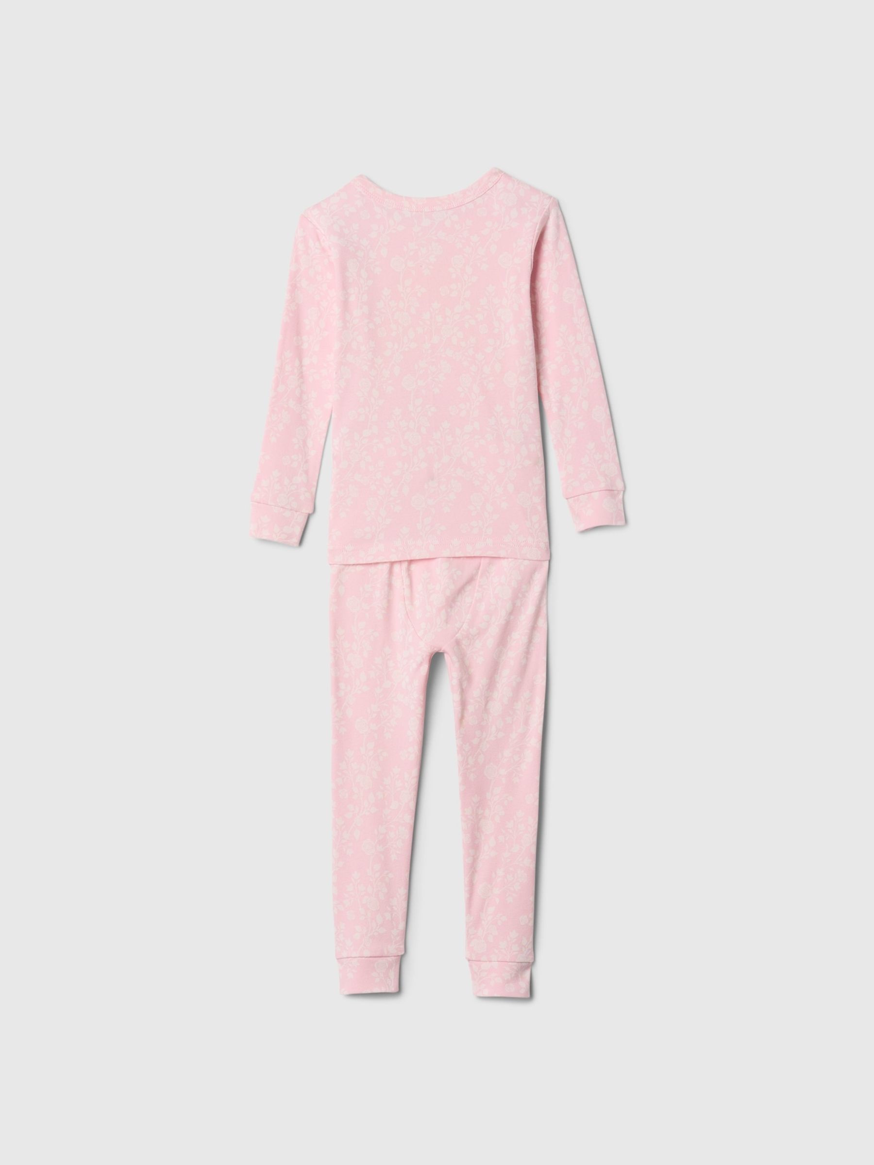 Pink Aurora Disney Princess Brushed Cotton Pyjamas (12mths-5yrs) - Image 2 of 2