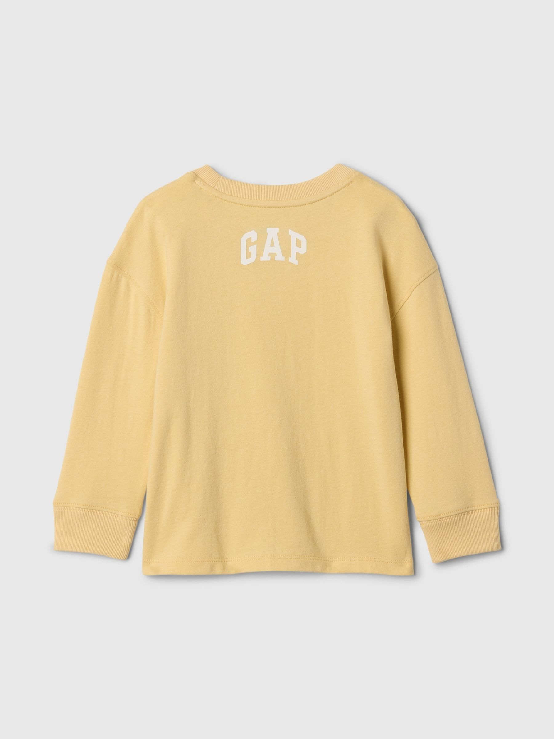 Yellow Simba Disney Lion King Graphic Long Sleeve T-Shirt (6mths-5yrs) - Image 2 of 2