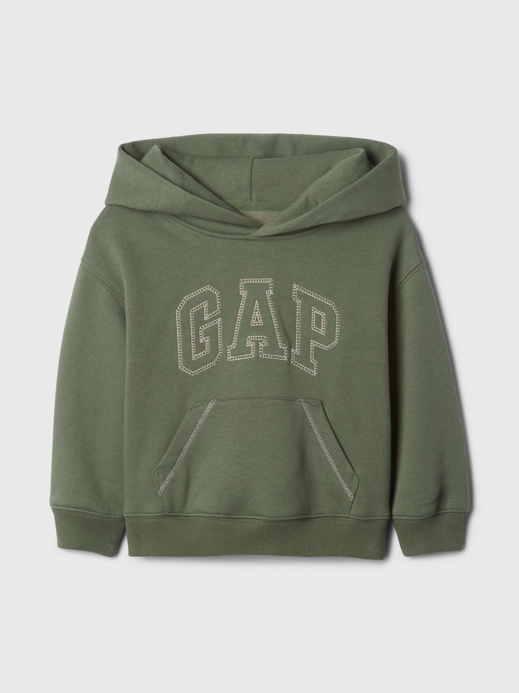 Green Vintage Soft Logo Hoodie (6mths-5yrs) - Image 1 of 2